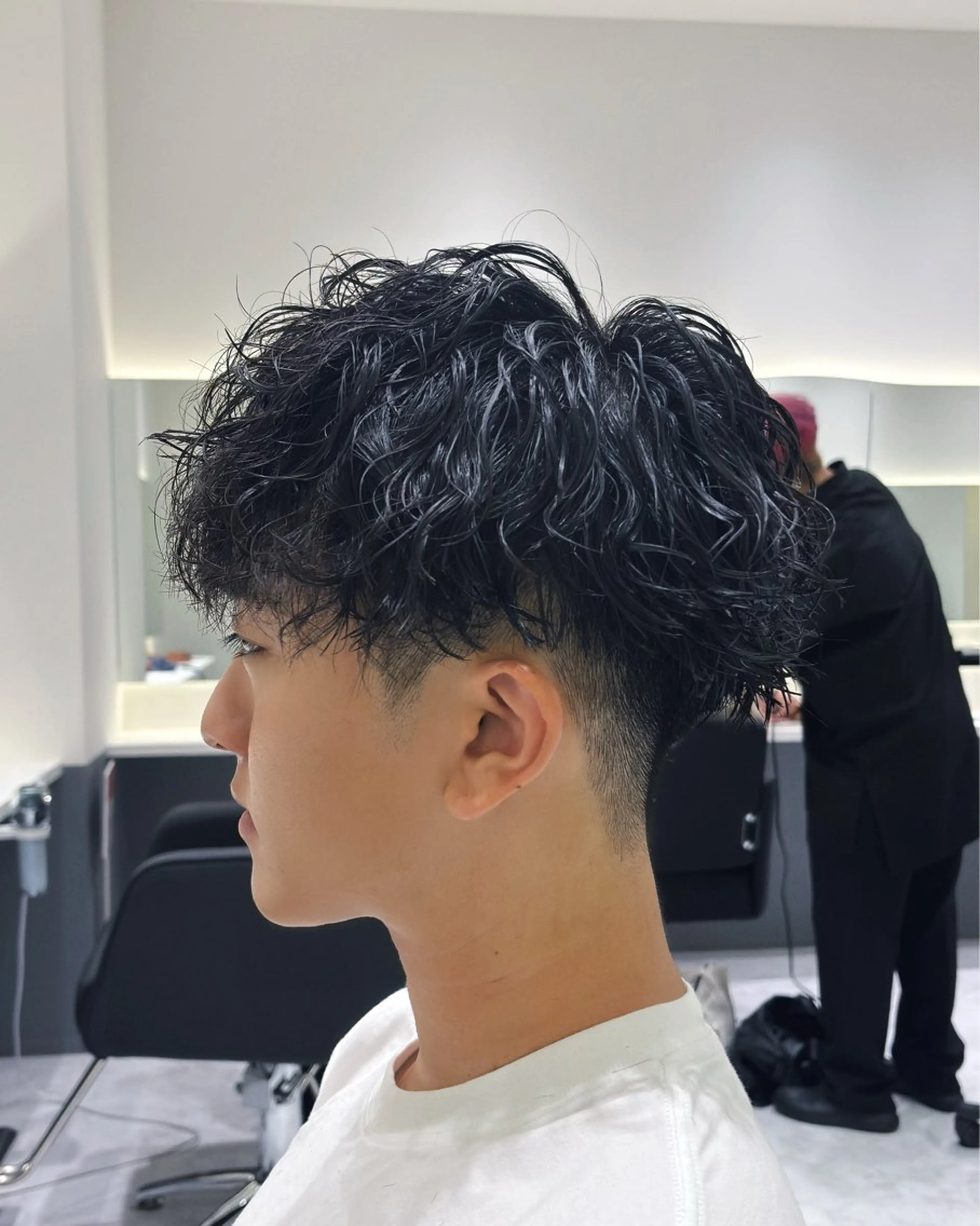 メンズ メンズパーマ カット パーマ 常原 悠希のヘアスタイル