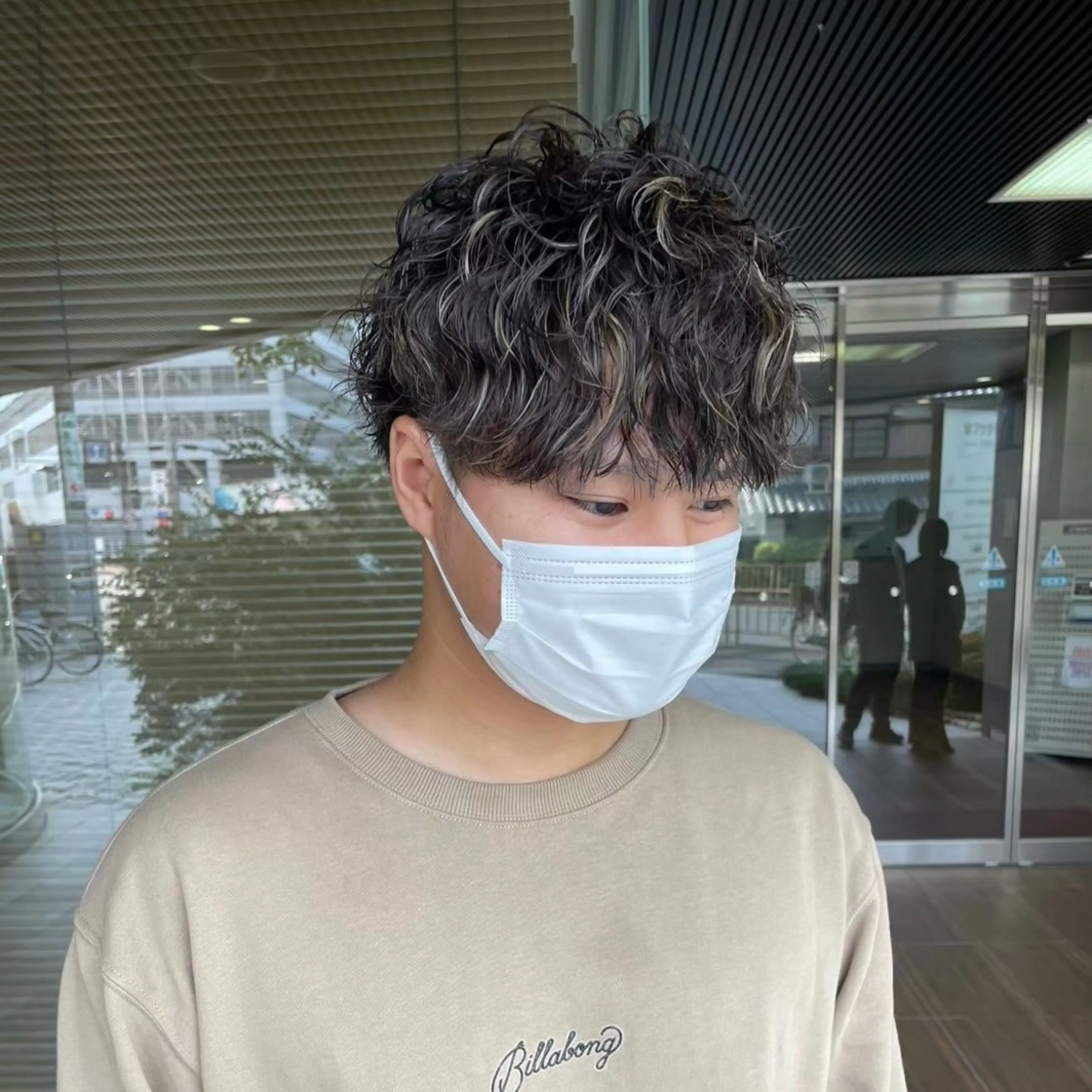 🖤カット+メンズパーマの写真