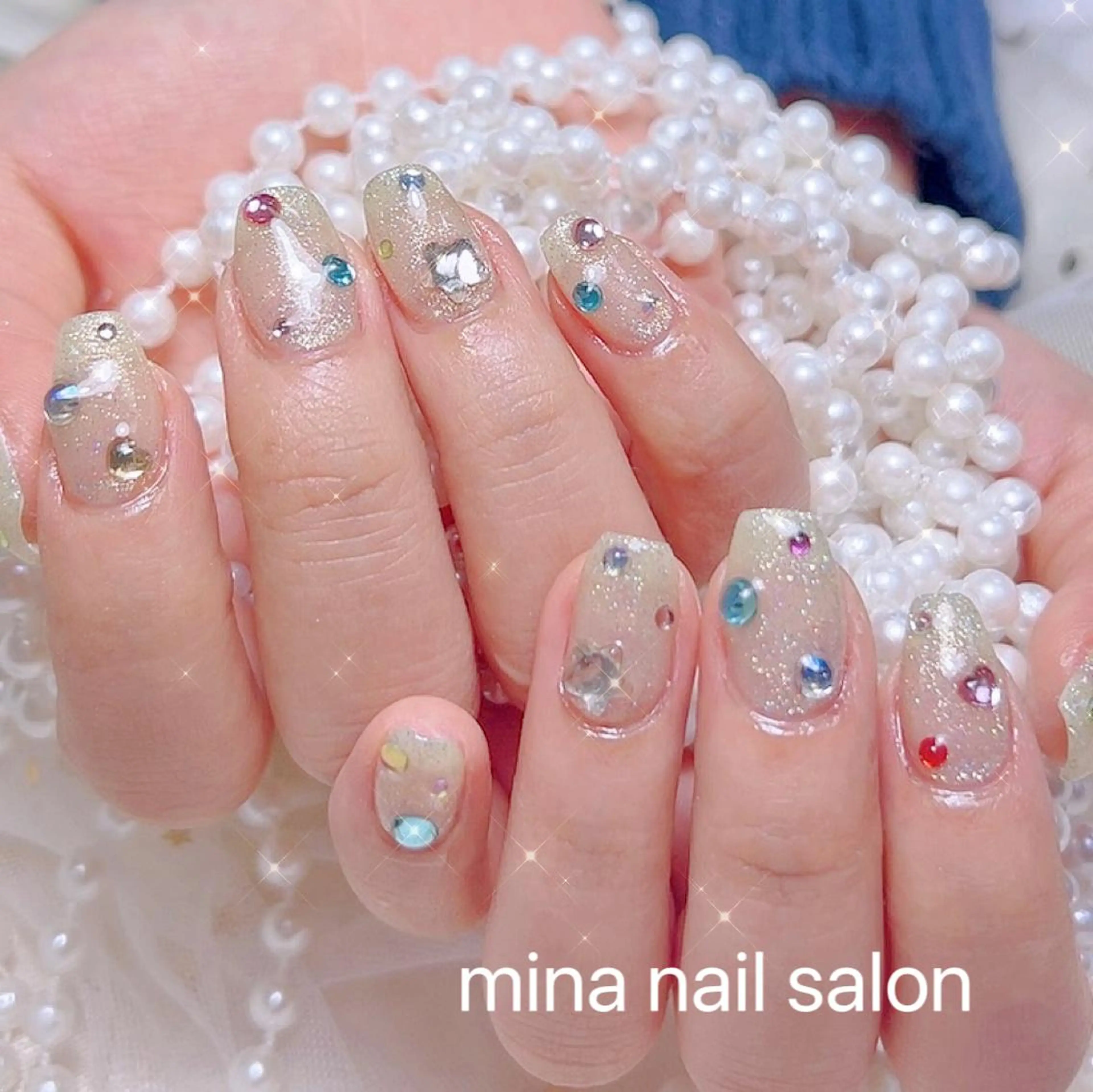 ネイル 🎀彩羽チップ 長さだし専門🎀のネイルデザイン