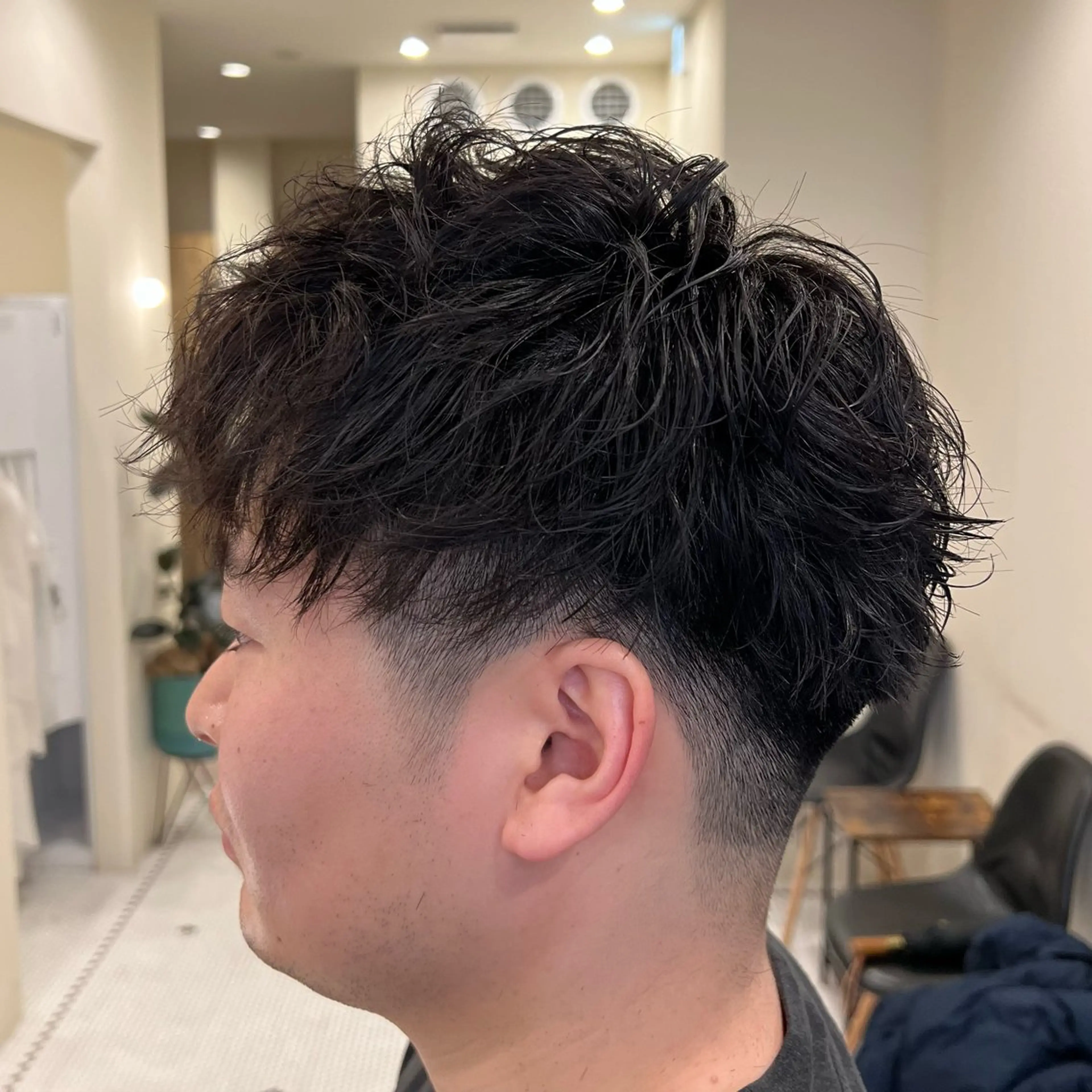 パーマ メンズ 🐋湊 ゆうき /レイヤーカット🫧のヘアスタイル