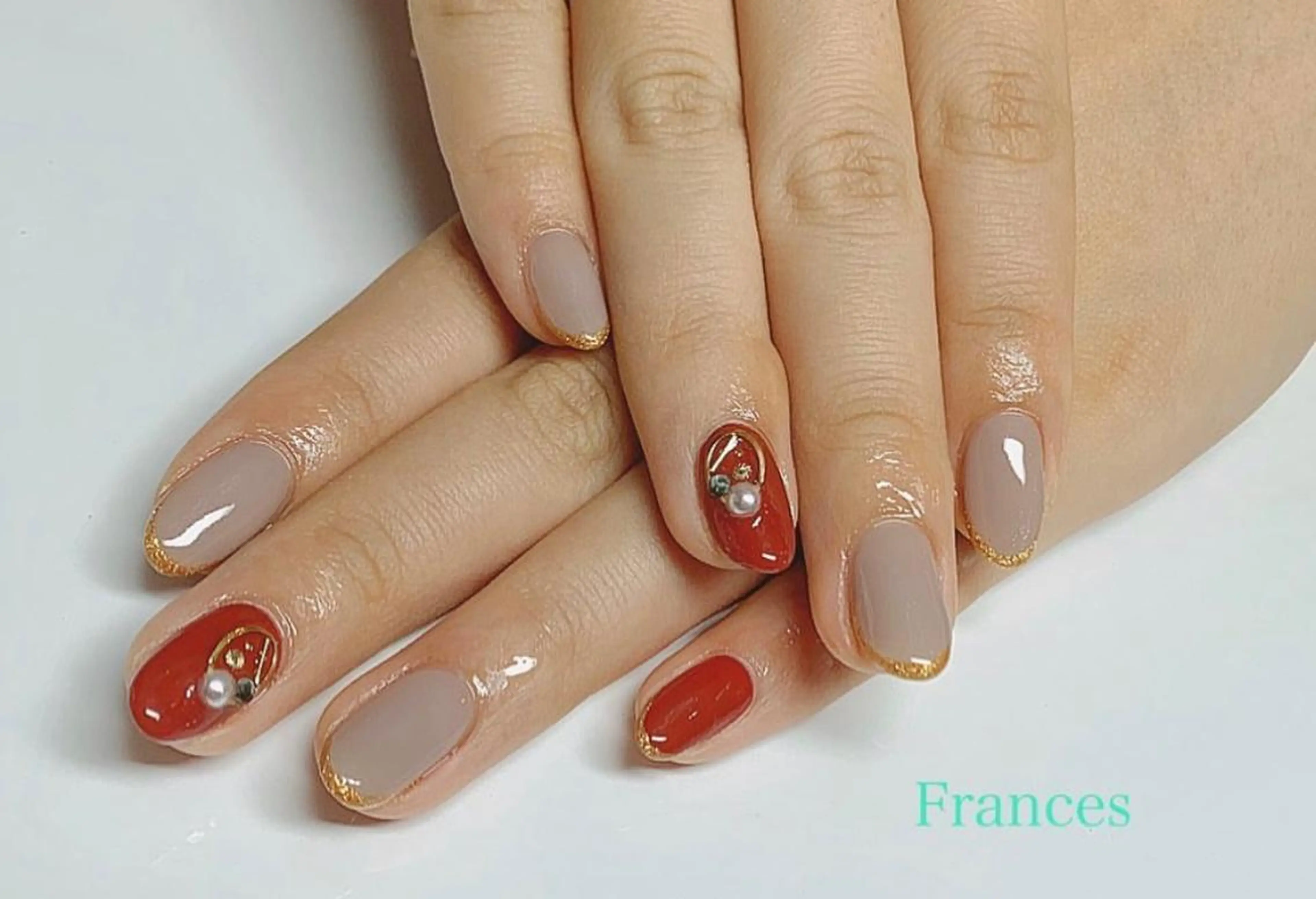 ネイル ハンドネイル Frances 今村のネイルデザイン