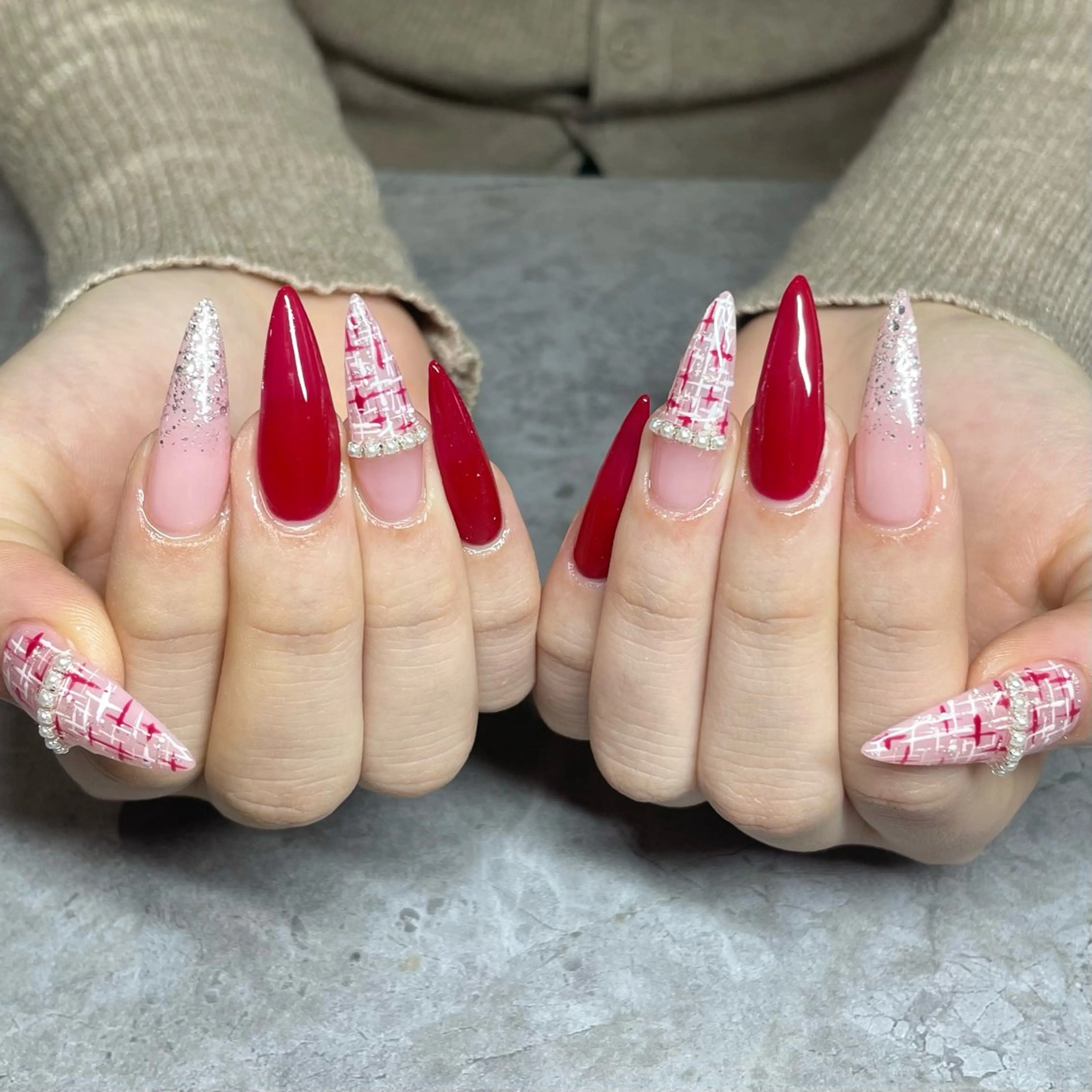 ネイル ハンドネイル IROHA NAIL Kurumi🪽🫧のネイルデザイン