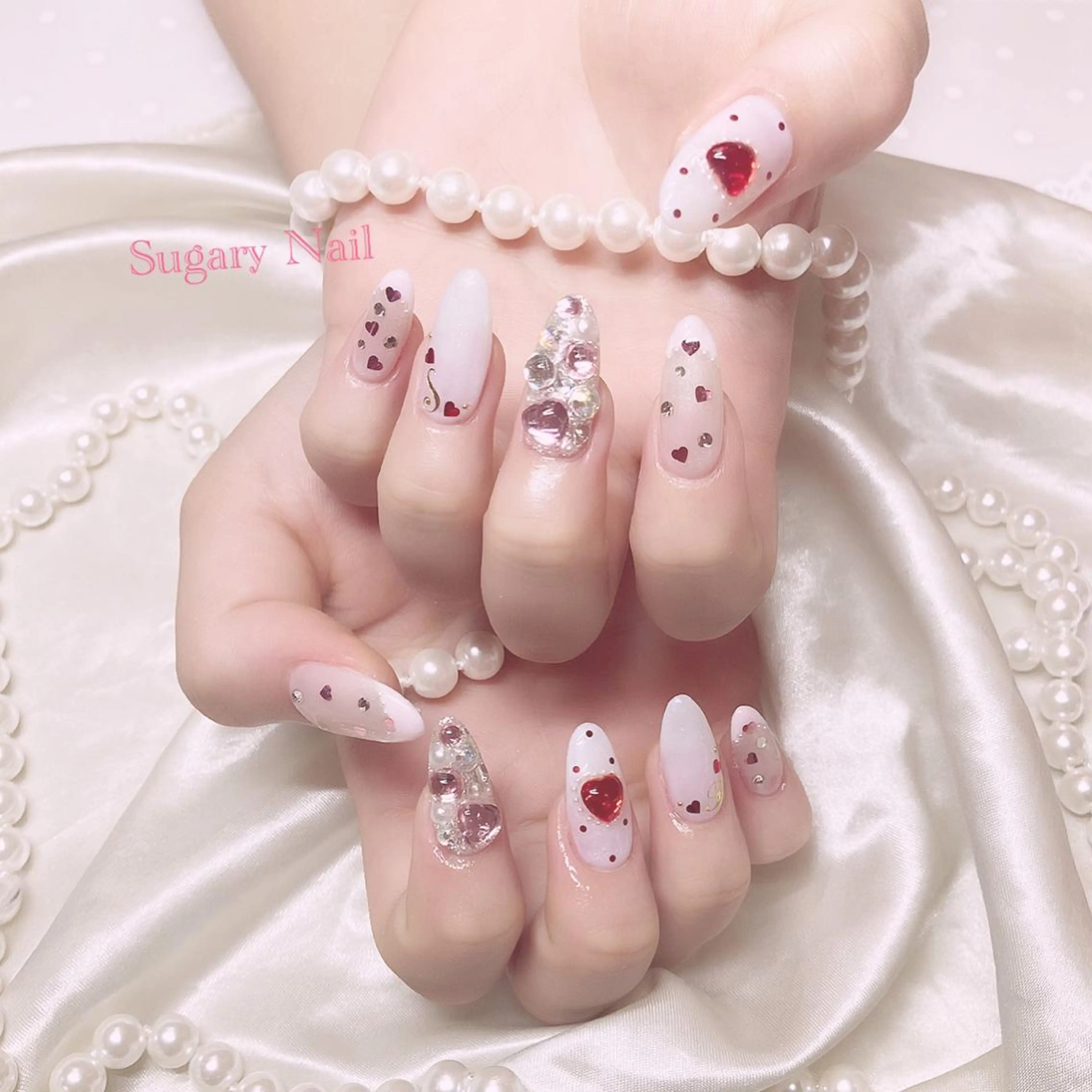 ネイル ハンドネイル フットネイル SugaryNail Rinaのネイルデザイン