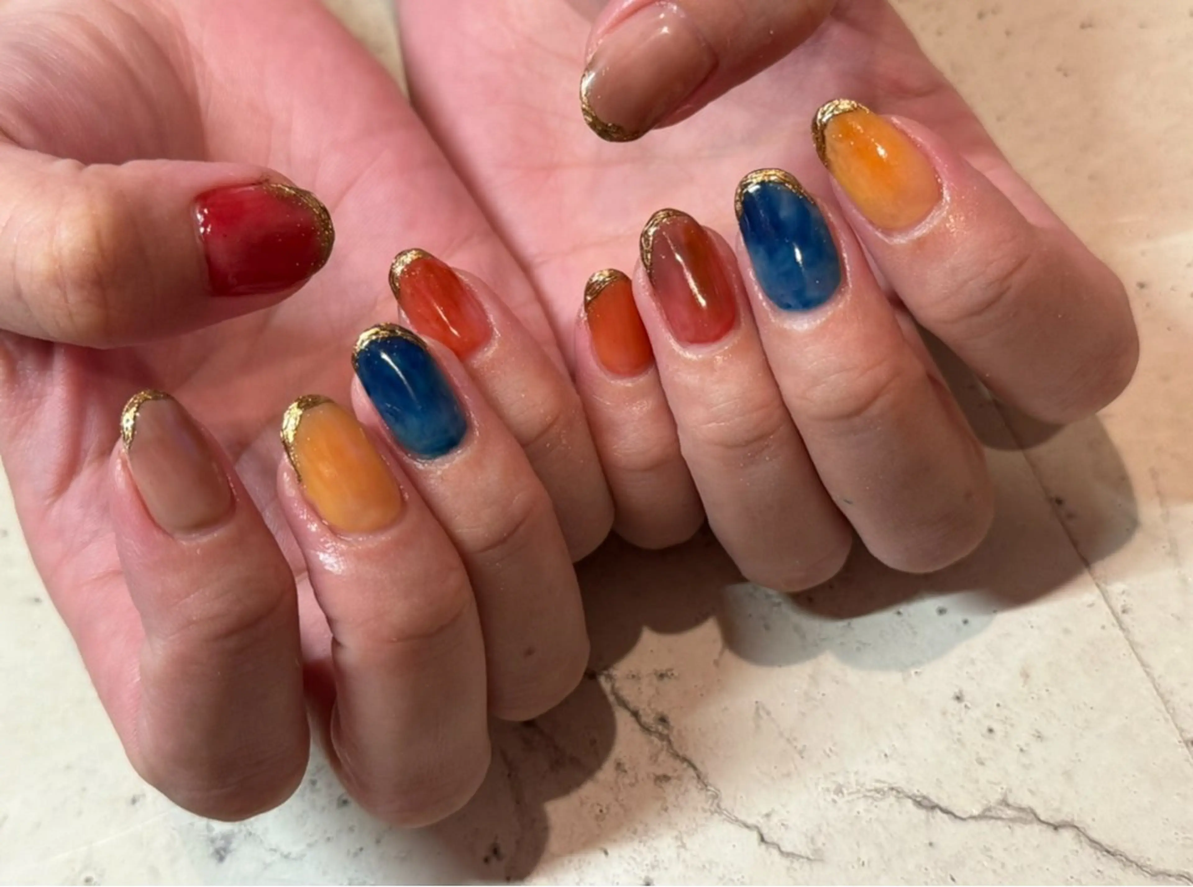 ネイル ハンドネイル nailsalon Lumiereのネイルデザイン