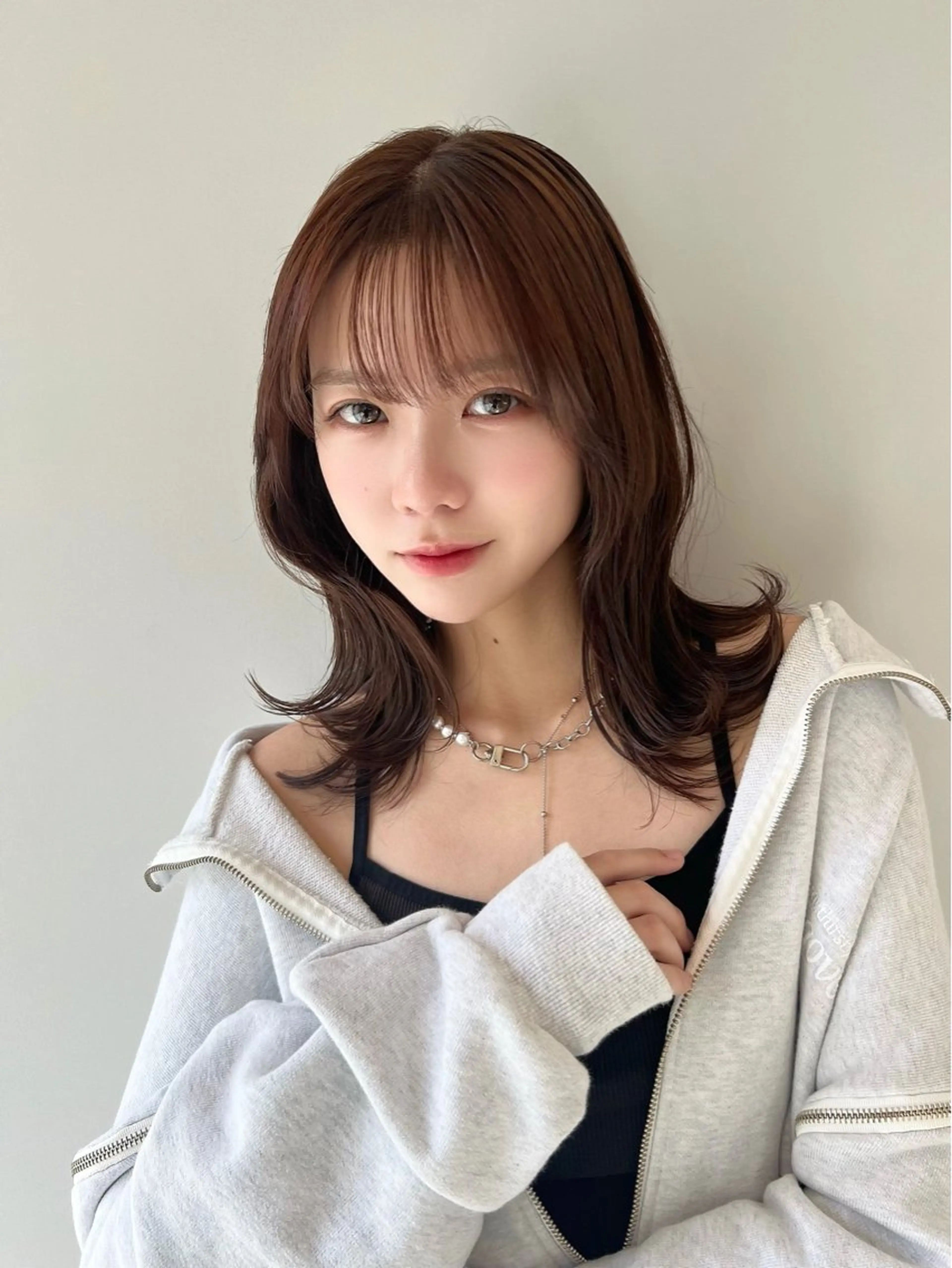 ミディアム トリートメント カット トリートメント レイヤー/髪質改善 DAISUKEのヘアスタイル