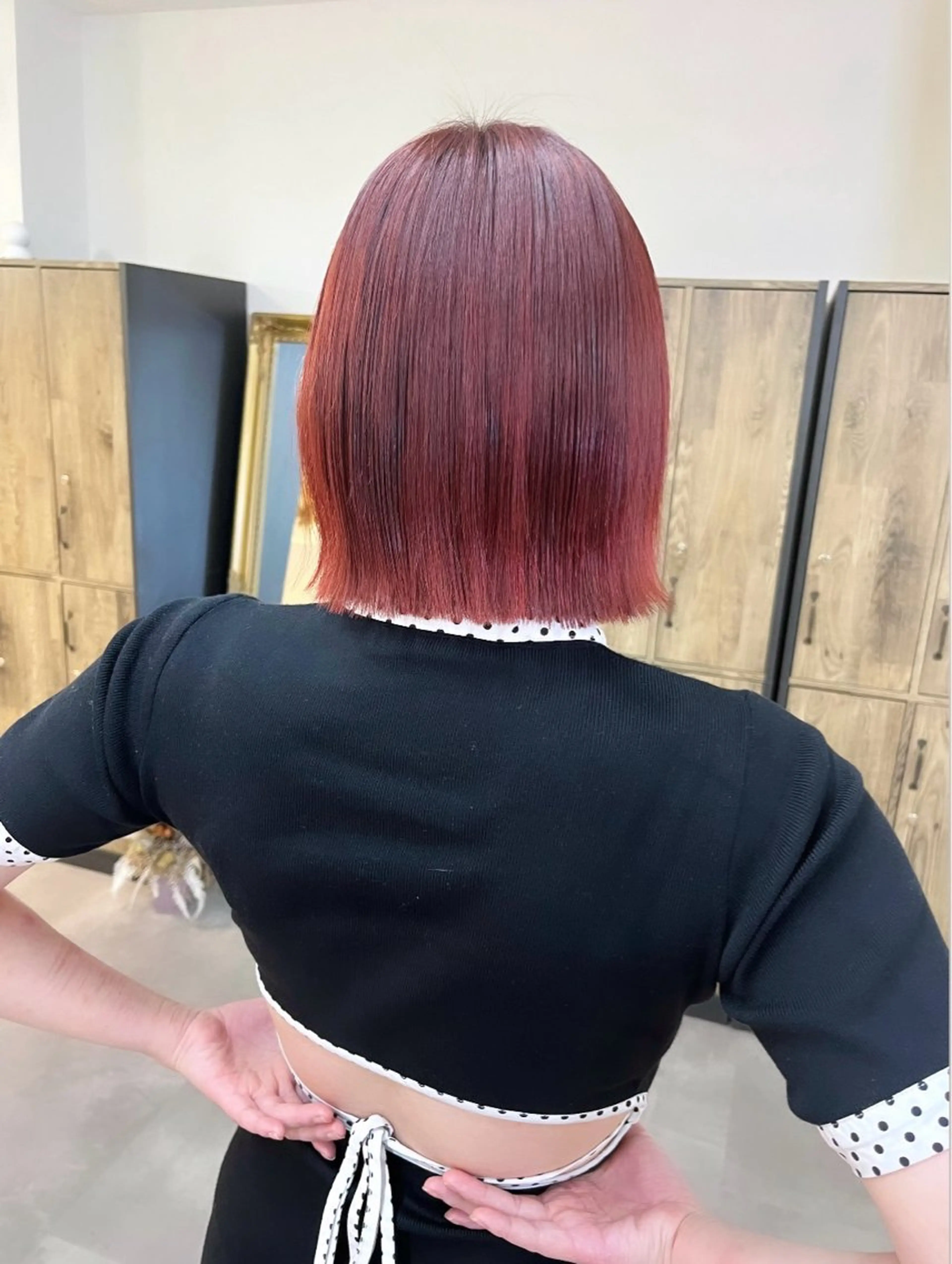 ミディアム ヘアカラー トリートメント 当日予約◎ risaのヘアスタイル