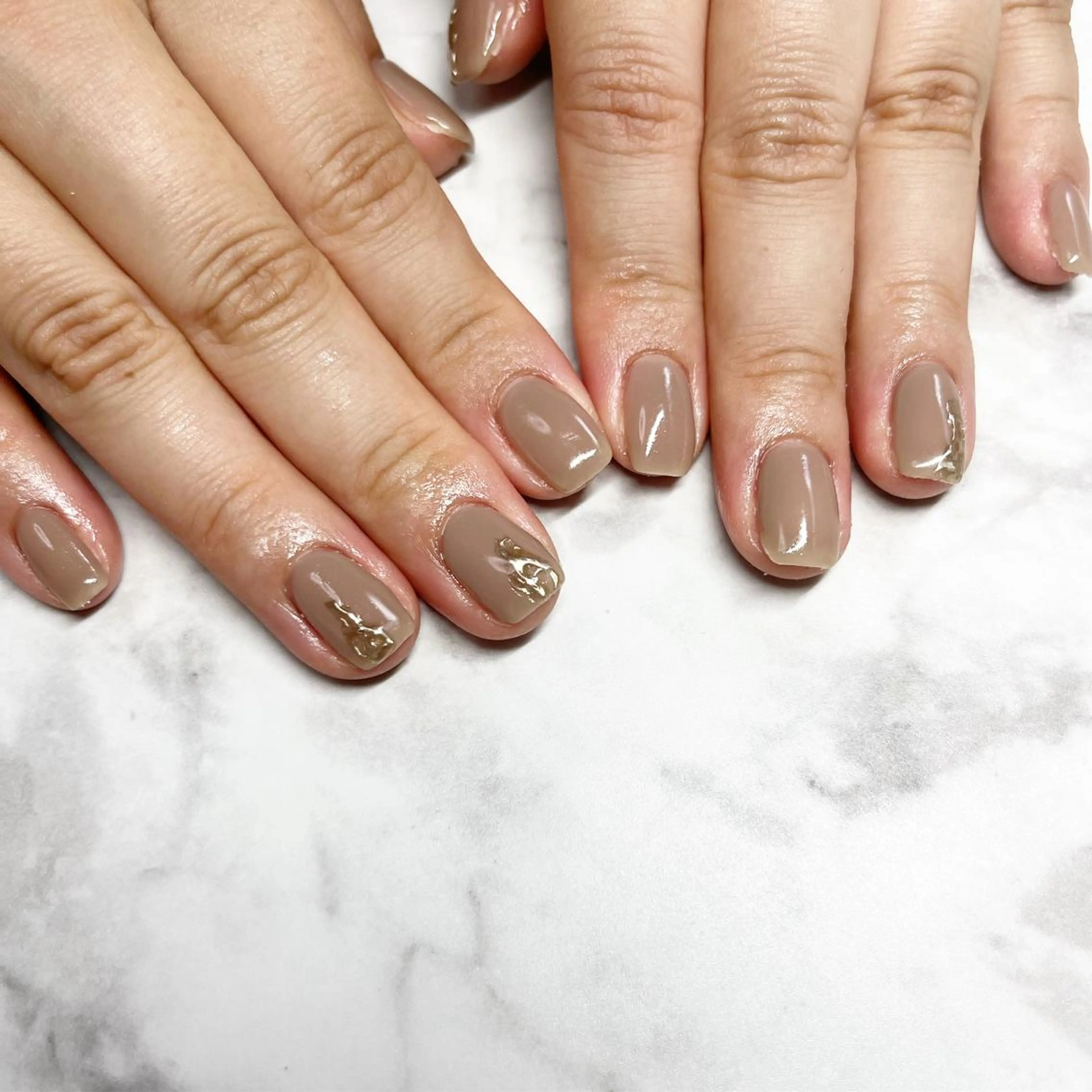 ネイル シンプルネイル 587nail *のネイルデザイン