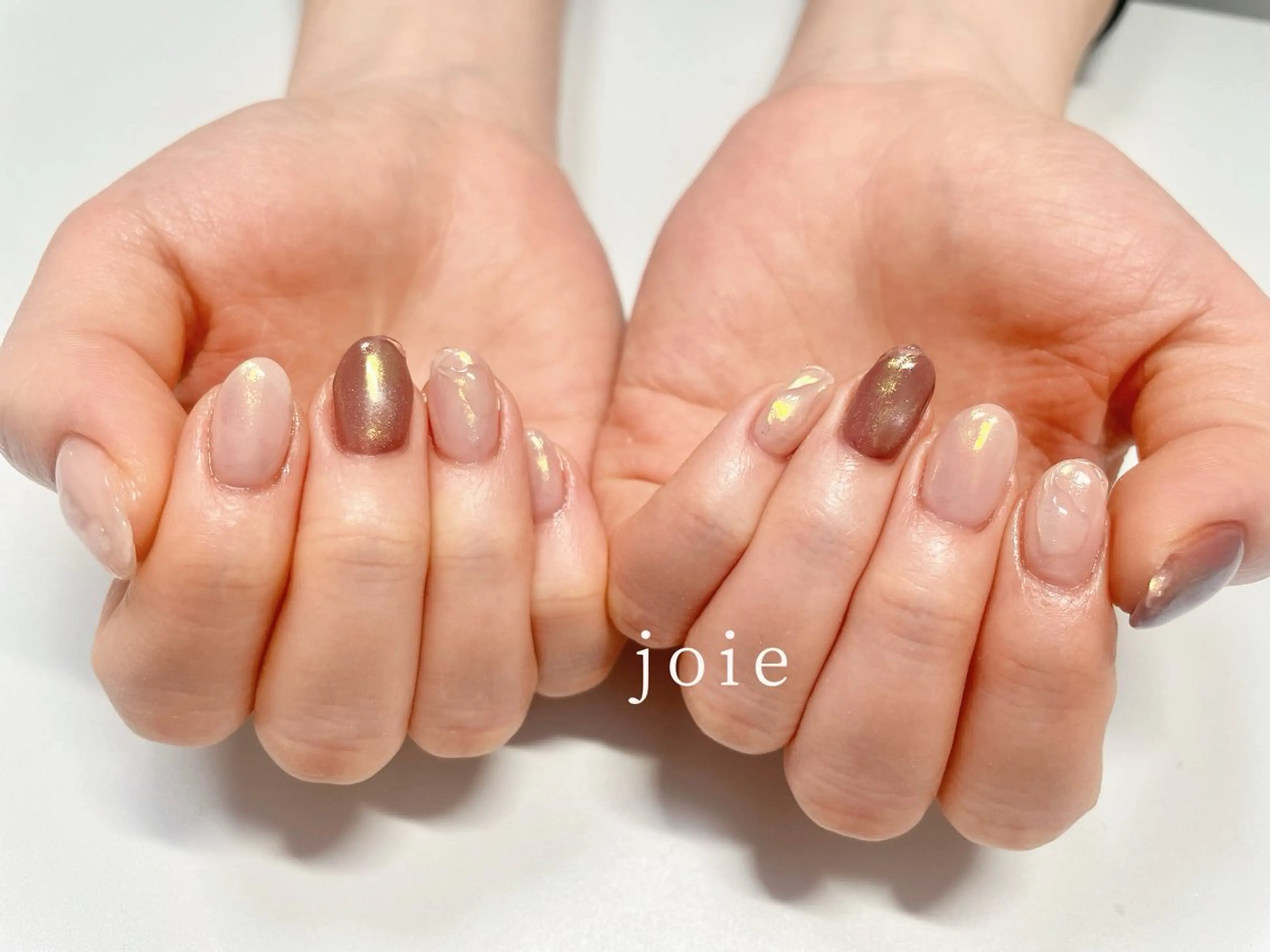 ネイル キラキラネイル 韓国ネイル ニュアンスネイル オフィスネイル Nailist Mikuのネイルデザイン