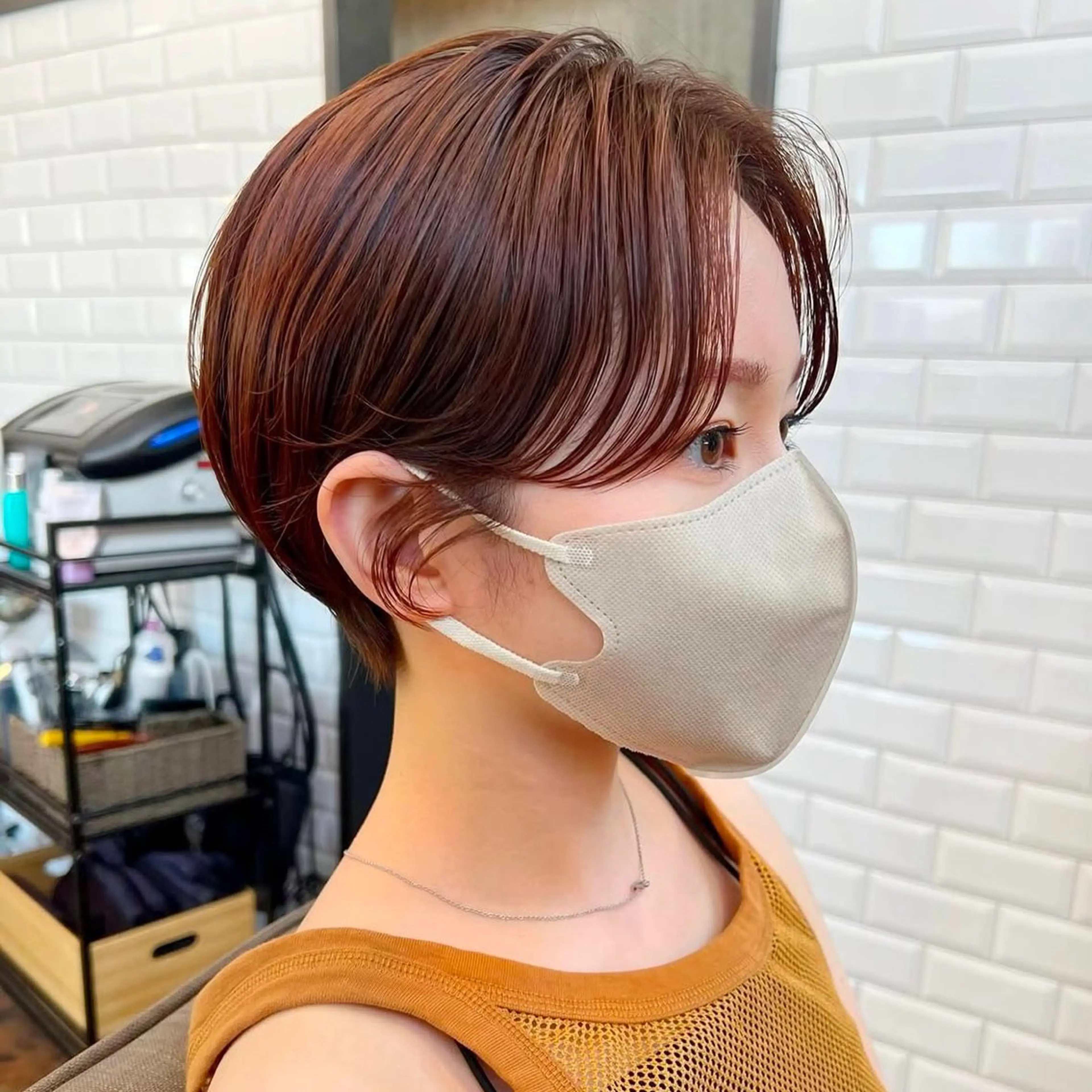 ショート カラー ☑️aiko【艶 カラー・ショート募】のヘアスタイル