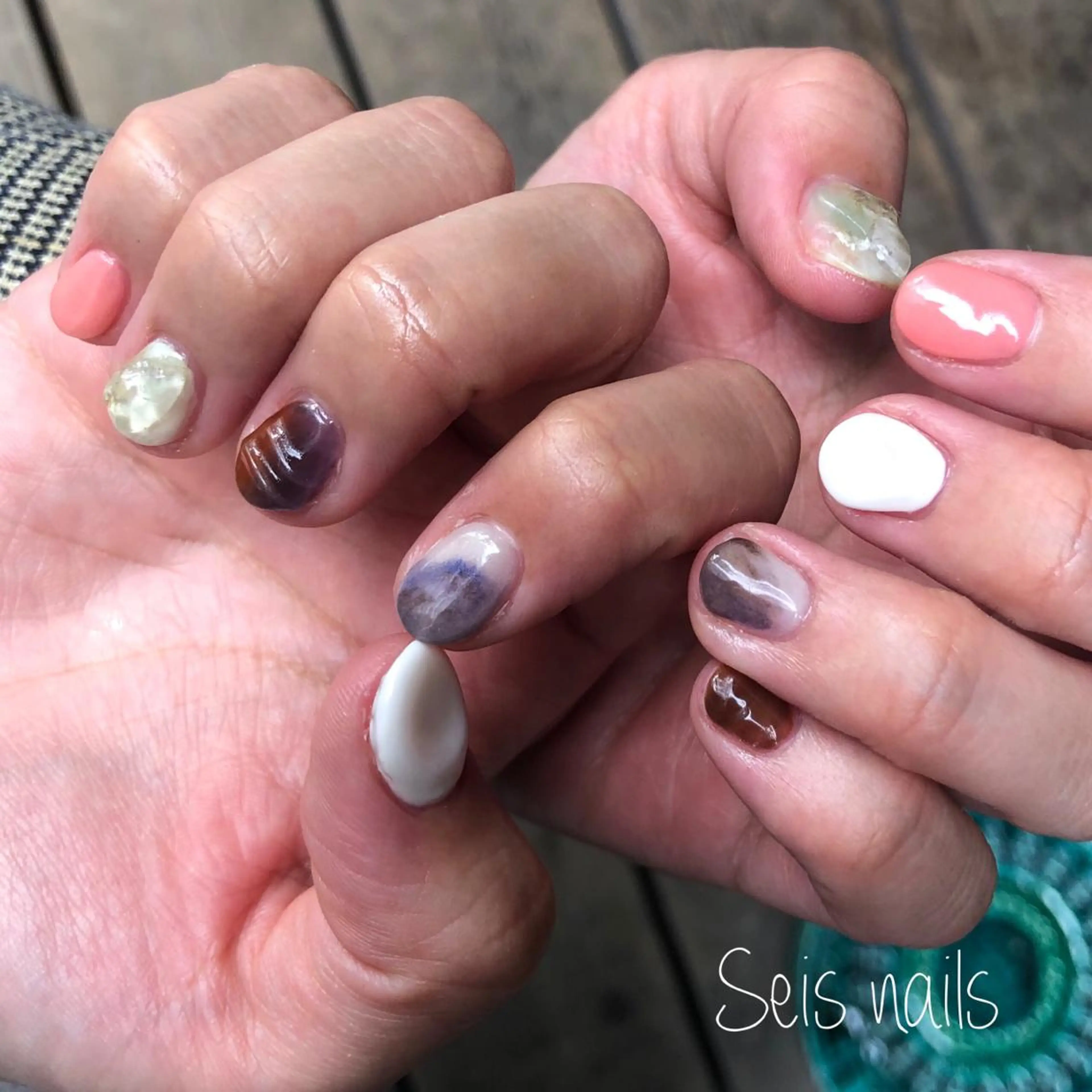 ネイル ハンドネイル Seis Shihoのネイルデザイン