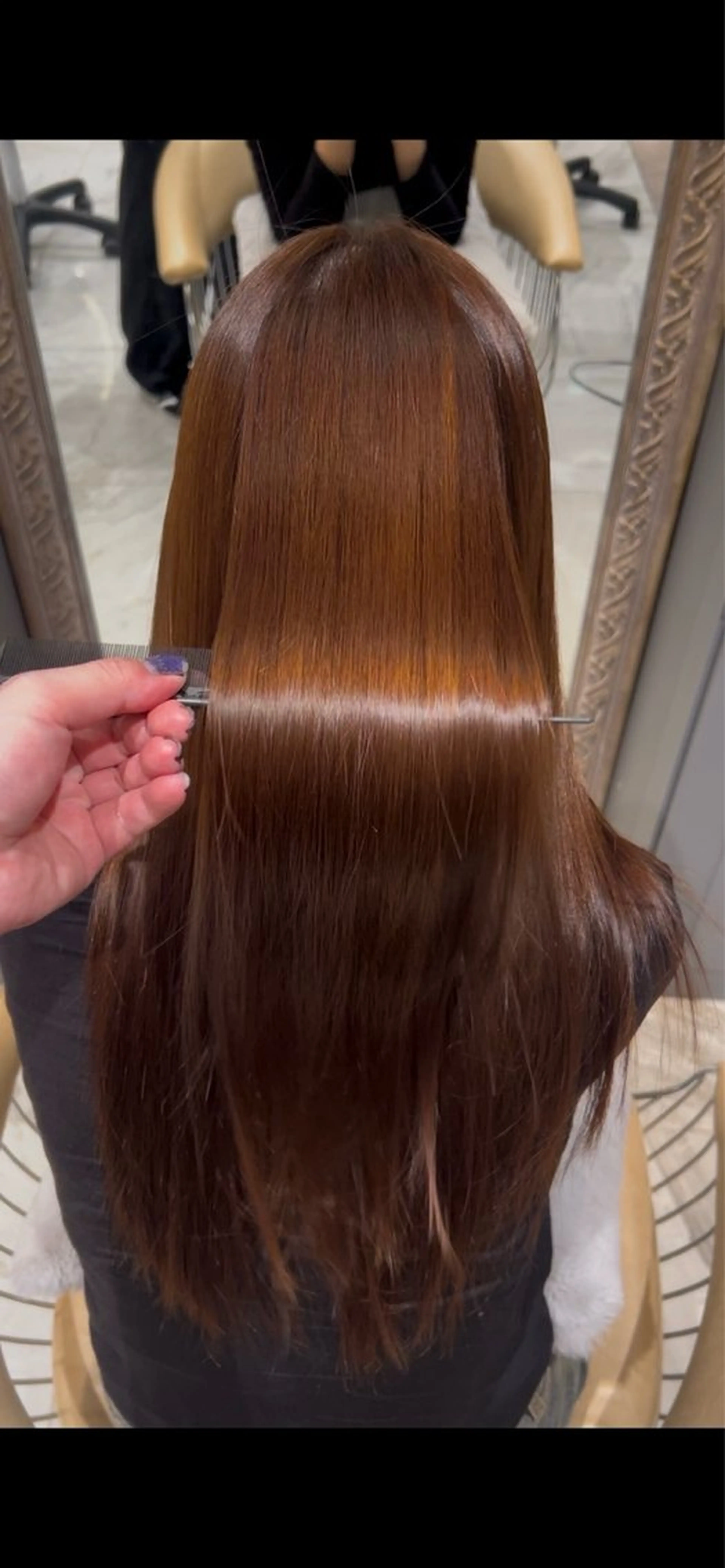 縮毛矯正 トリートメント ブリーチで叶える透明 感カラーTakeruのヘアスタイル