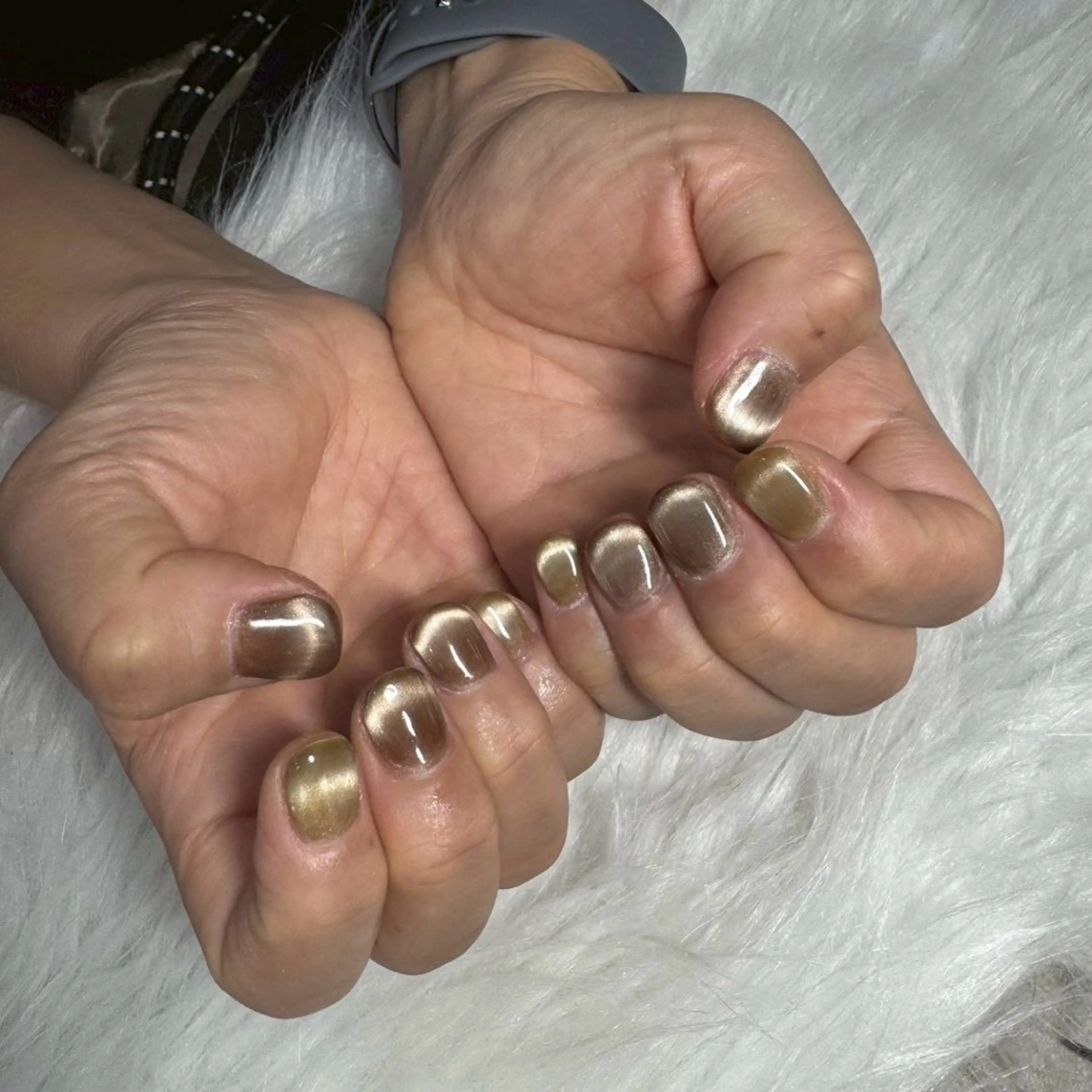 ネイル フットネイル フレンチネイル マグネットネイル マグネットフレンチ LAVISH manaのネイルデザイン