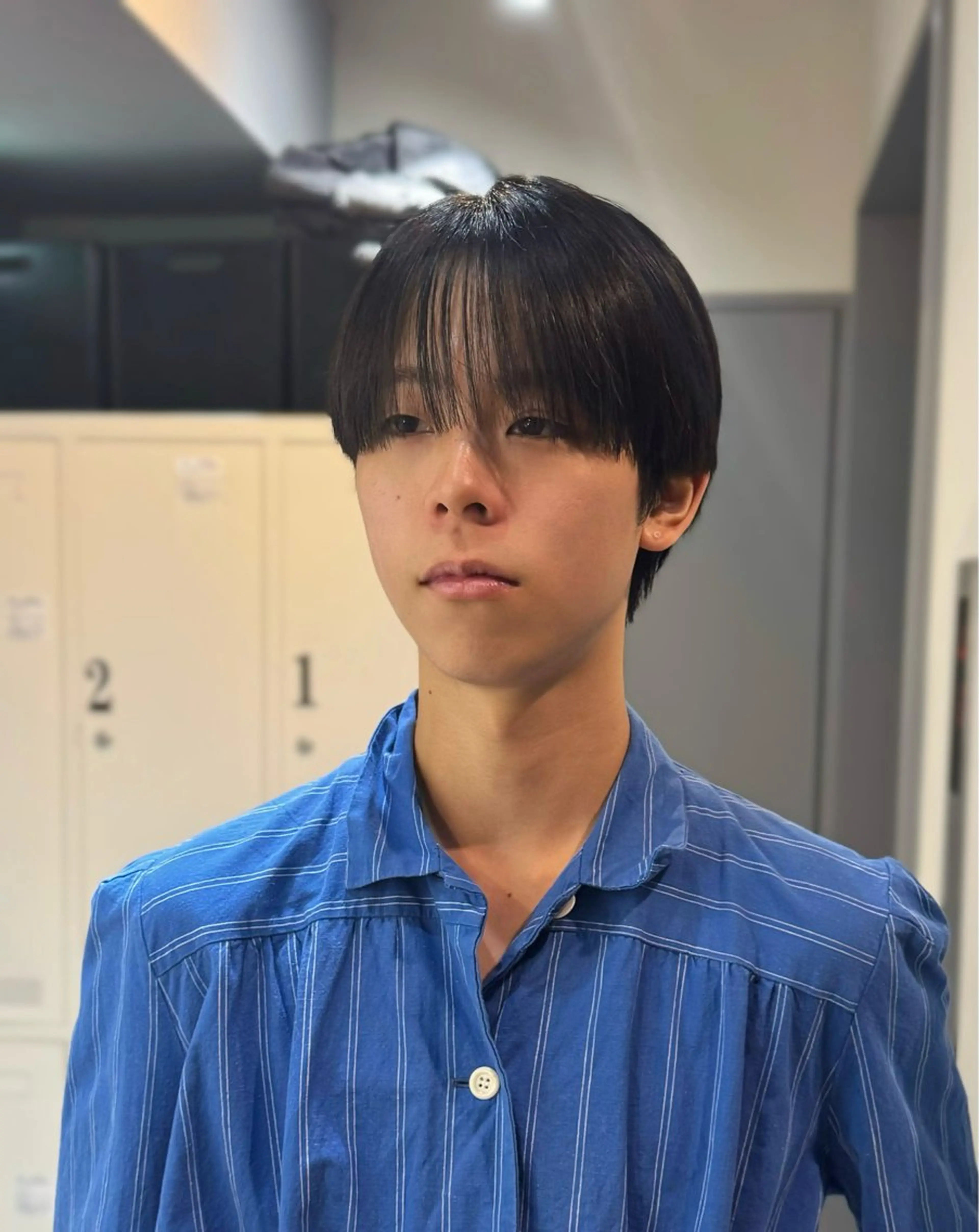 ショート パーマ メンズ カット 縮毛矯正 トリートメント 💈メンズカット💈 No.1💈坂元のヘアスタイル