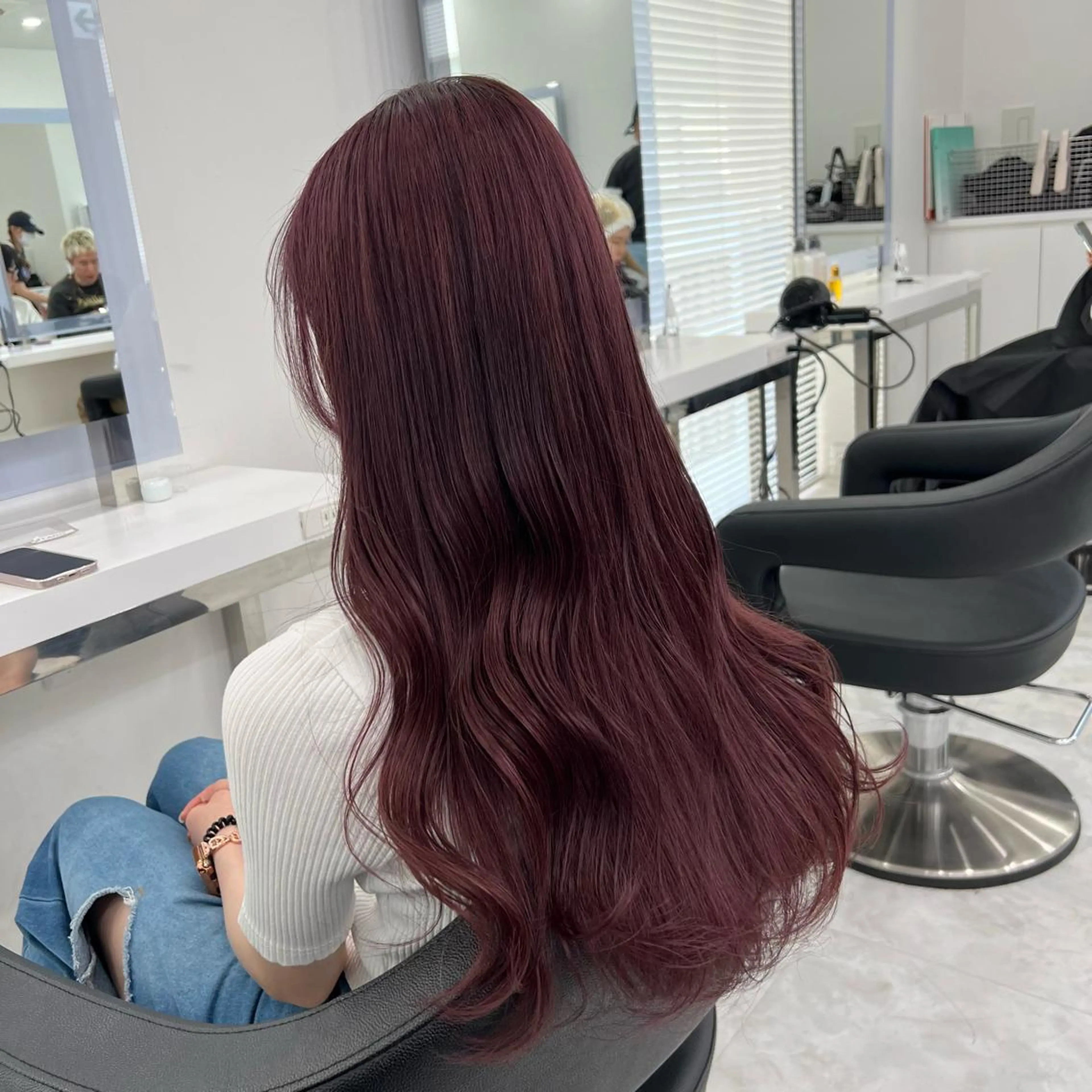 ロング カラー パーマ ヘアアレンジ メンズ キッズ ネイル マツエク・マツパ アイブロウ カット ヘアカラー トリートメント ヘッドスパ ヘアセット 💕トレンドうる艶髪 💕TUNE銀座のヘアスタイル