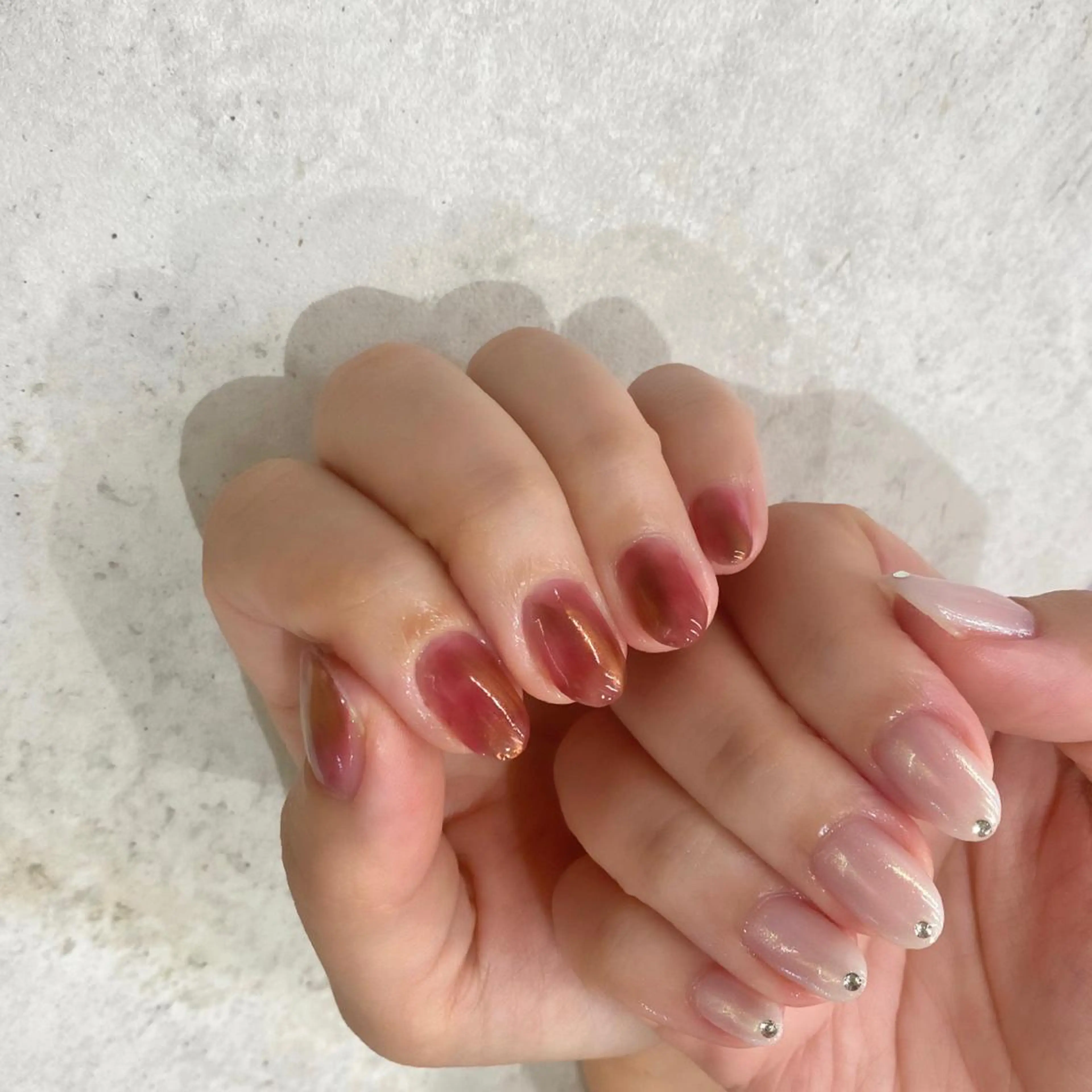 ネイル ハンドネイル Yuriko Omi パラジェル/渋谷のネイルデザイン