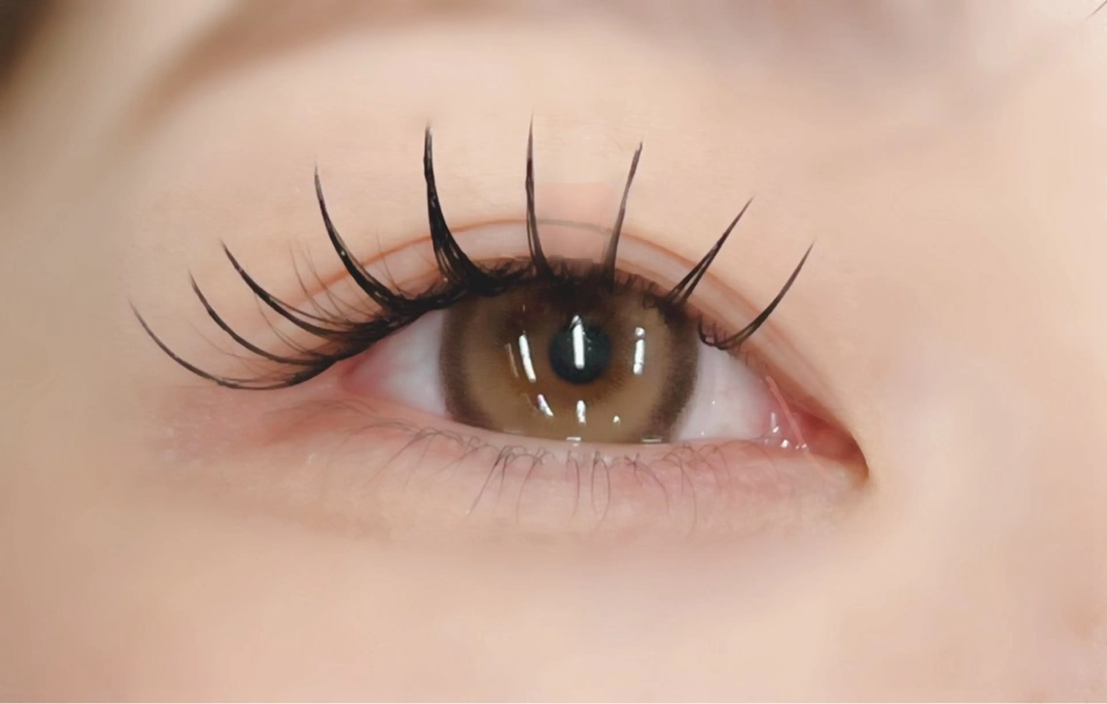 マツエク・マツパ フラットラッシュ マツエク 🪼ひとみマツパ 特化半個室菊川店🪼のマツエク・マツパデザイン