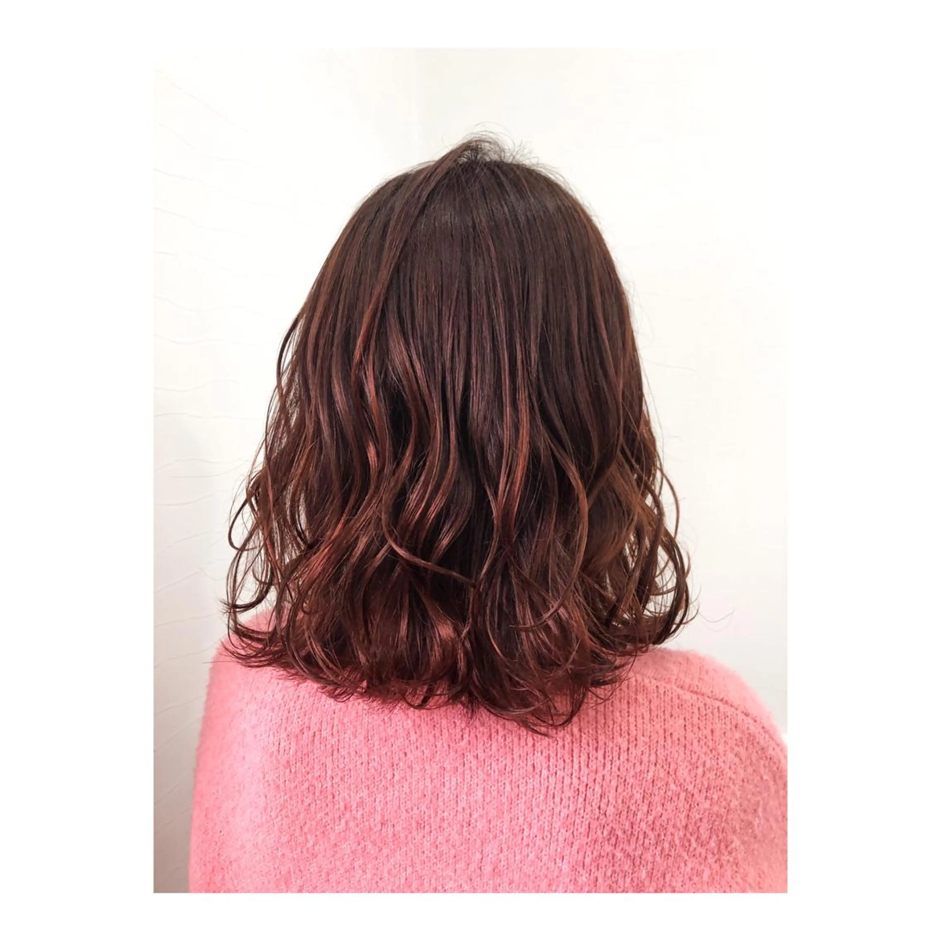 ミディアム カラー YUIMARL なつきのヘアスタイル