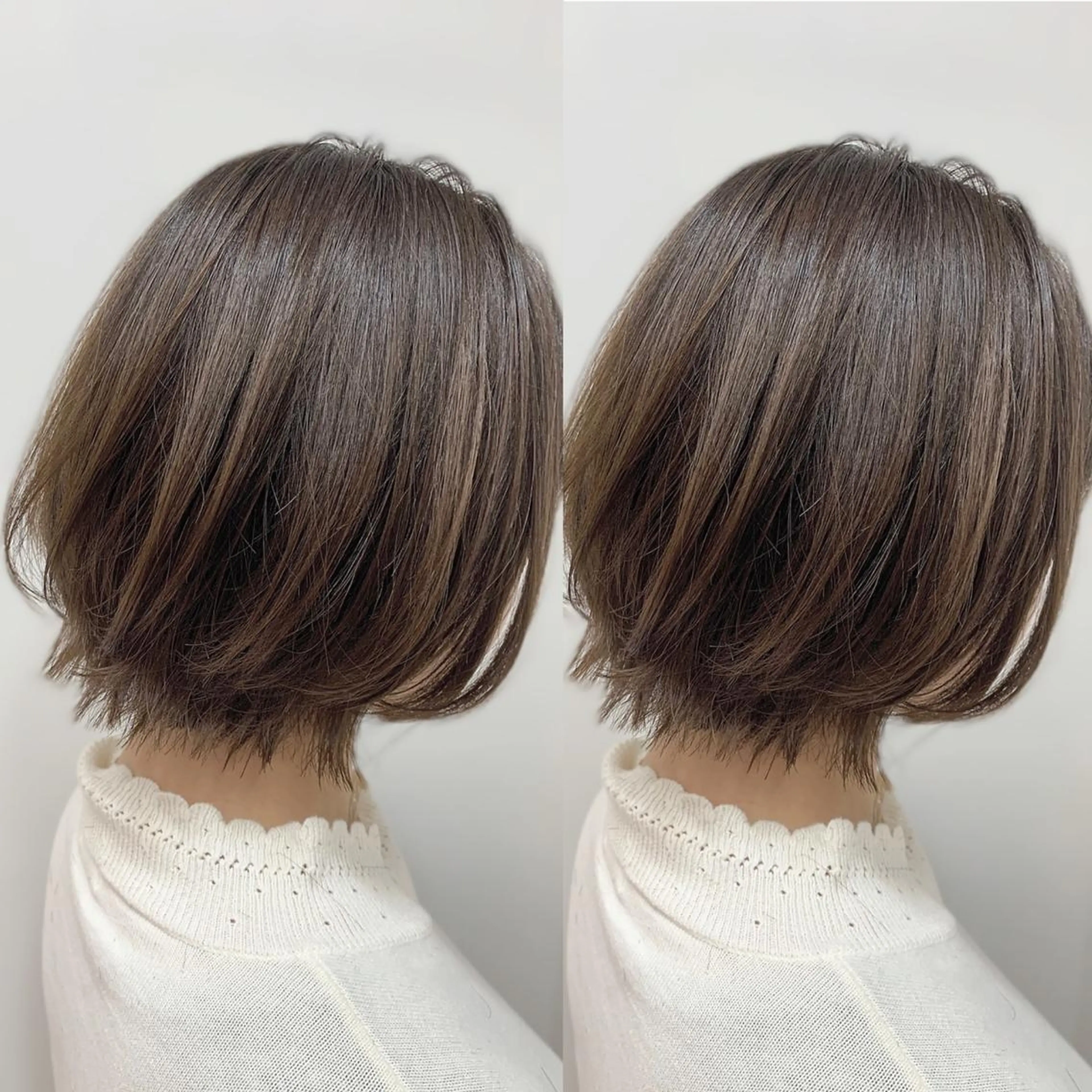 ショート カラー パーマ ヘアアレンジ キッズ ネイル マツエク・マツパ くびれヘア 👑ボブ、レイヤー 心斎橋/高城涼也のヘアスタイル