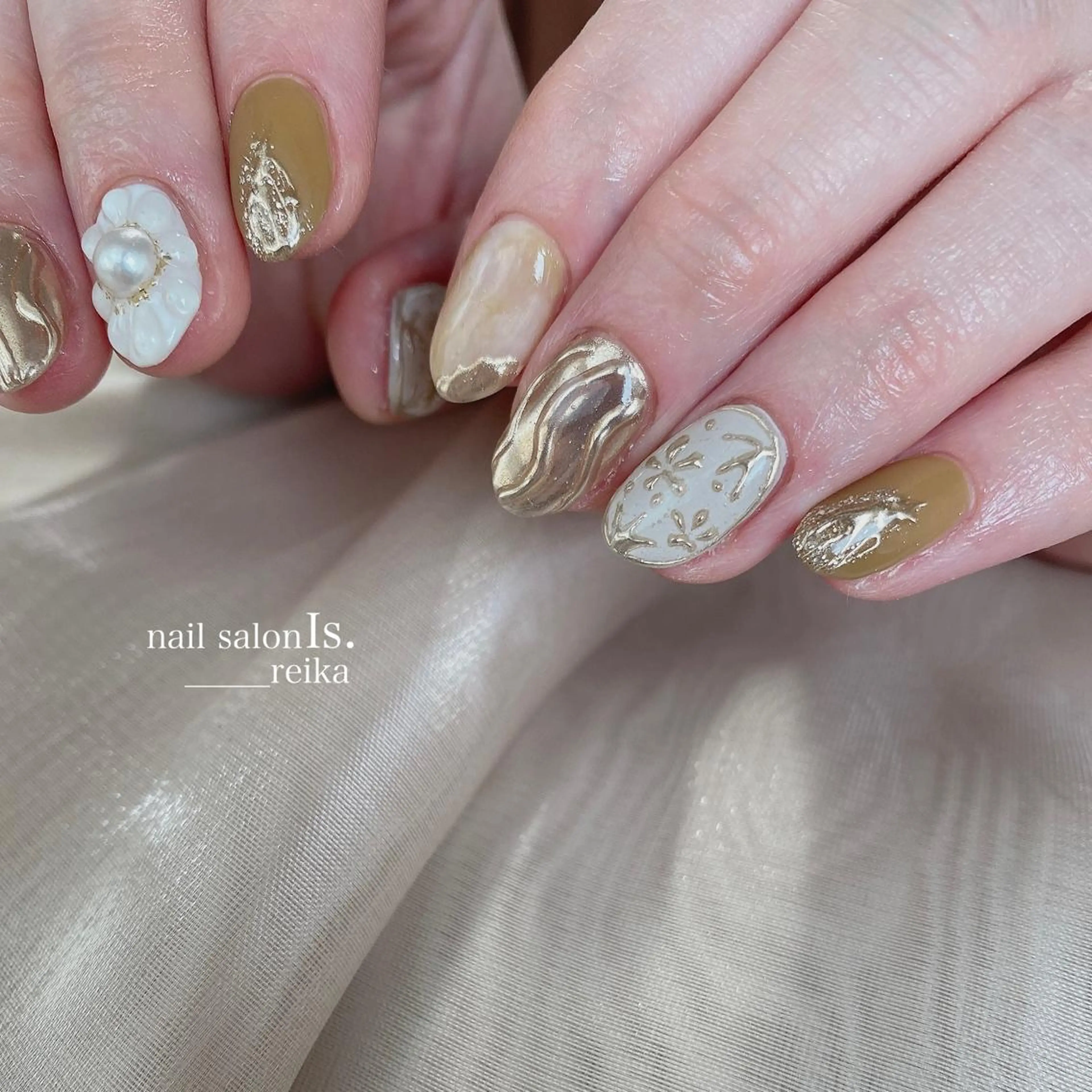 ネイル 持ち込み nail salon Is.  reikaのネイルデザイン