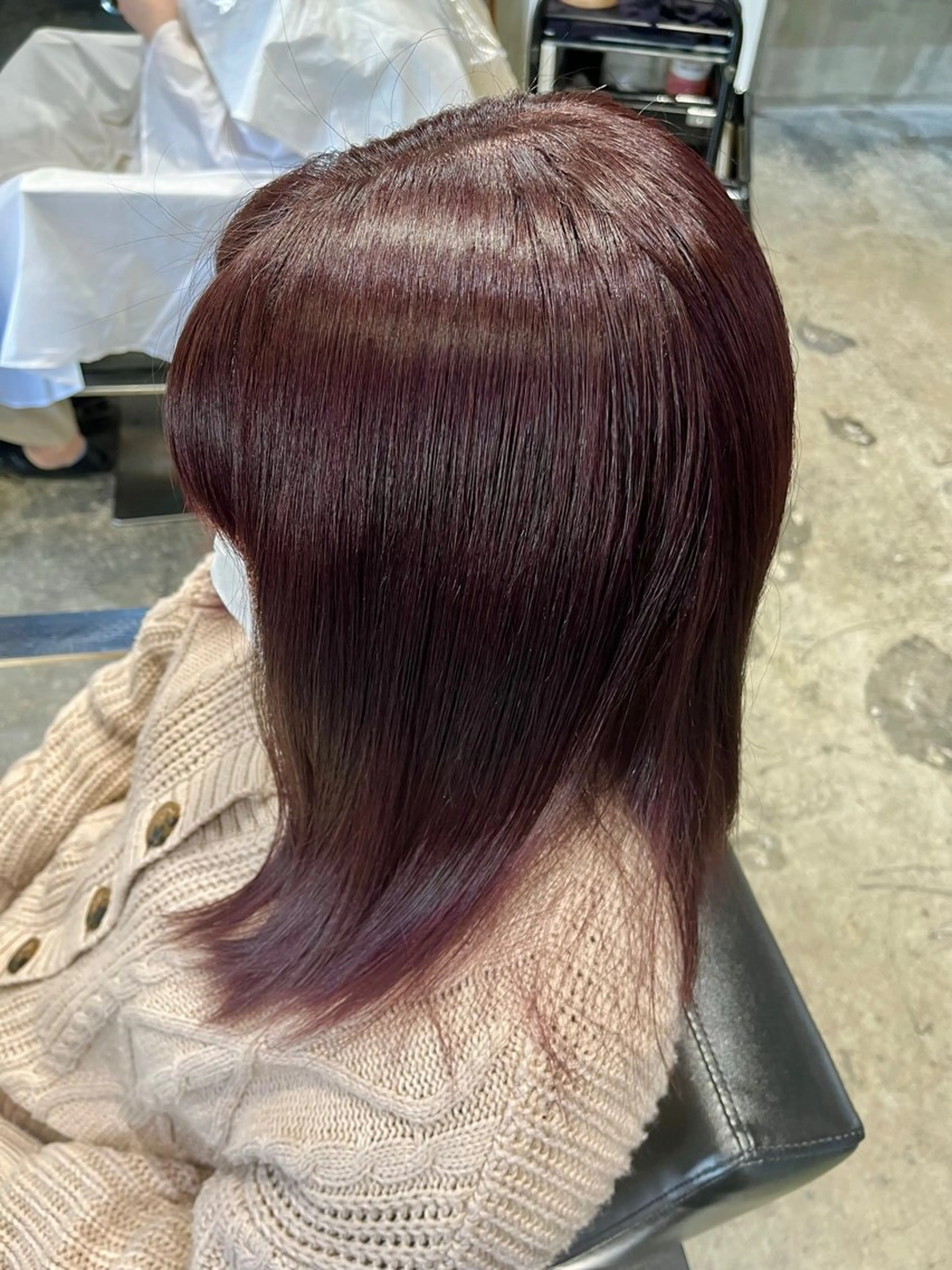 ミディアム カラー 川尻 竜正のヘアスタイル