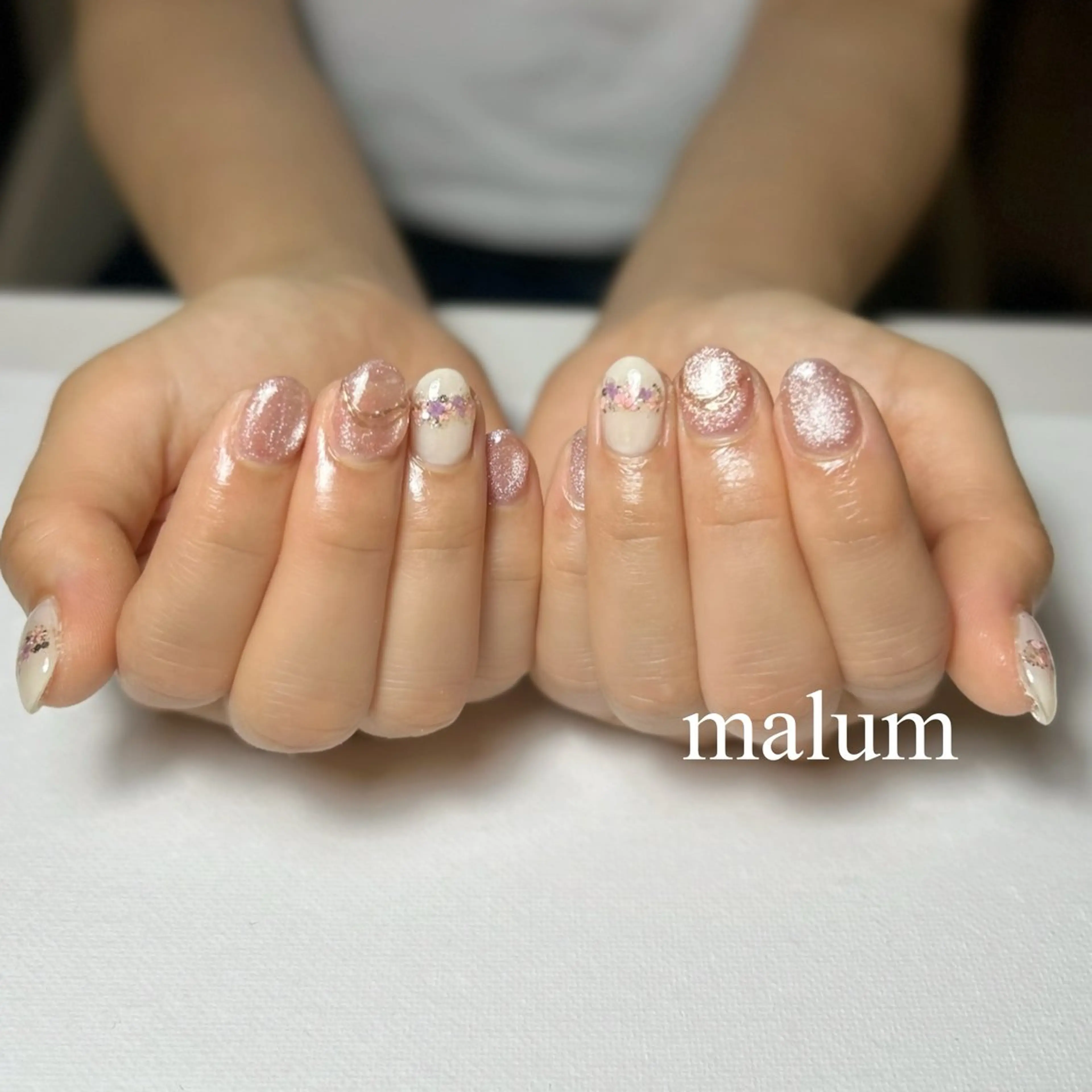 ネイル ハンドネイル malum nailのネイルデザイン