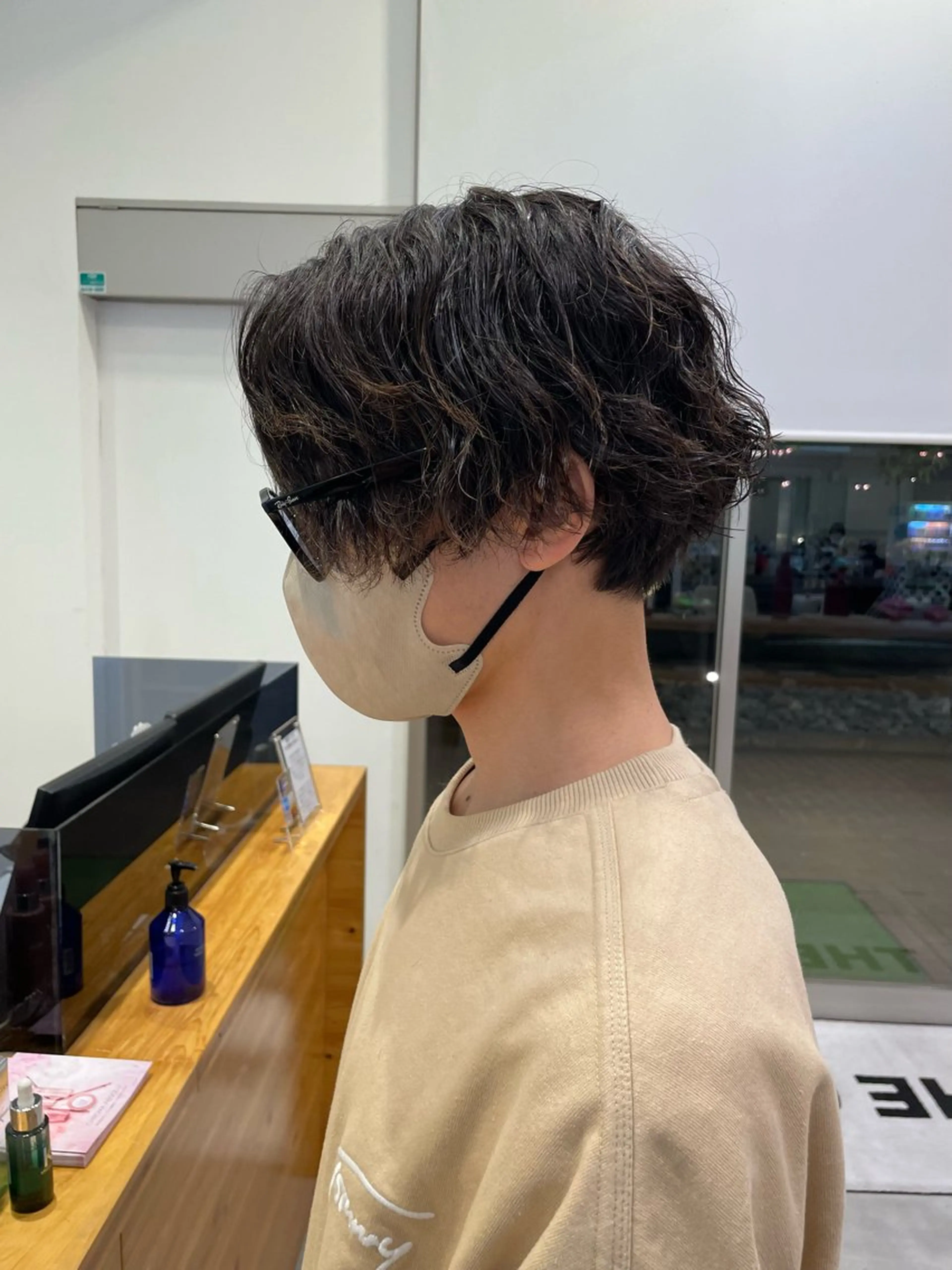 パーマ メンズ メンズパーマ カット パーマ エスポワール所属・YUSHI HORIUCHIのヘアスタイル