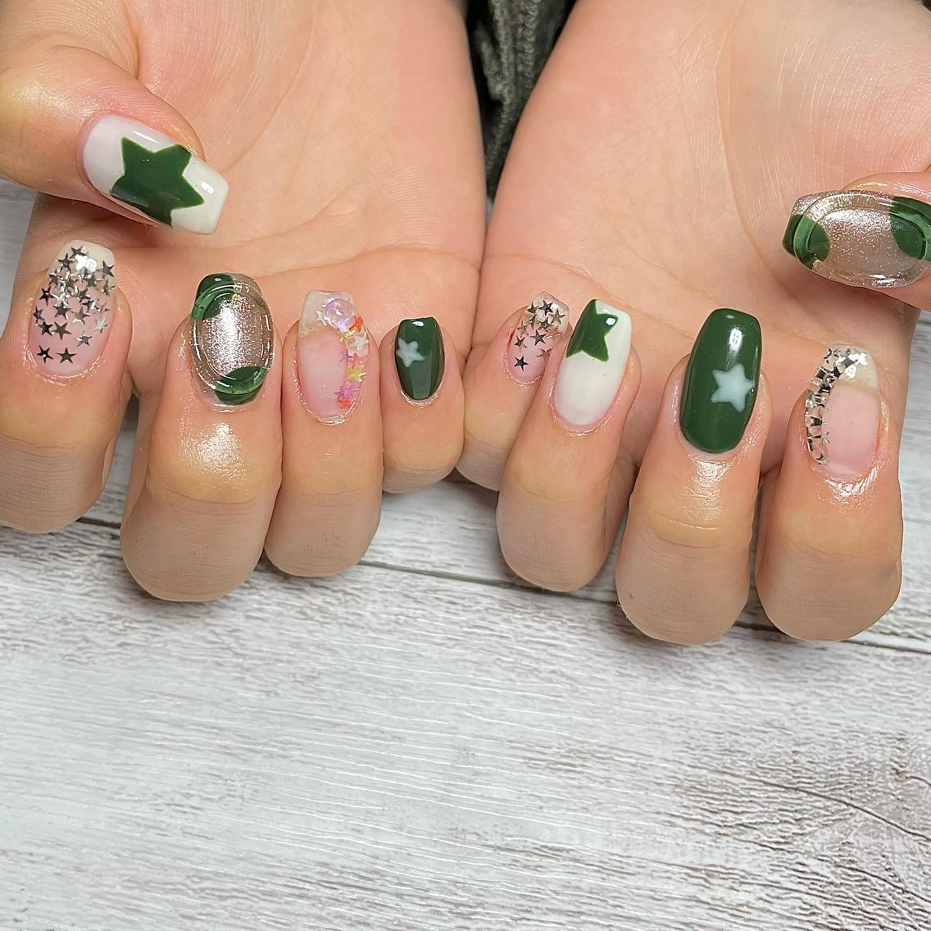 ネイル 持ち込み ハンドネイル Nailsalon BLOOM🌷 山崎のネイルデザイン