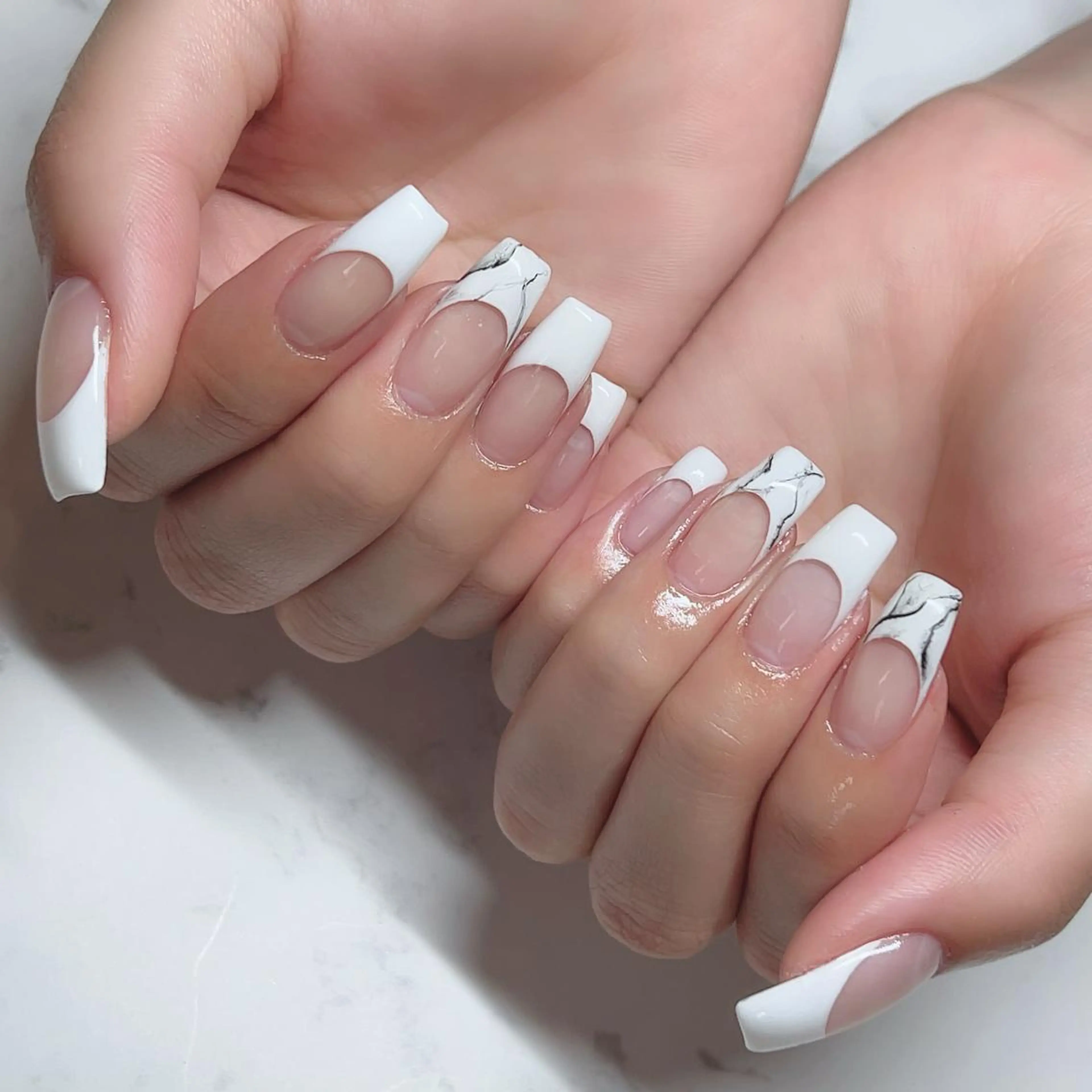 ネイル フレンチネイル CRéA　-private nailsalon-所属・CReA nailのネイルデザイン