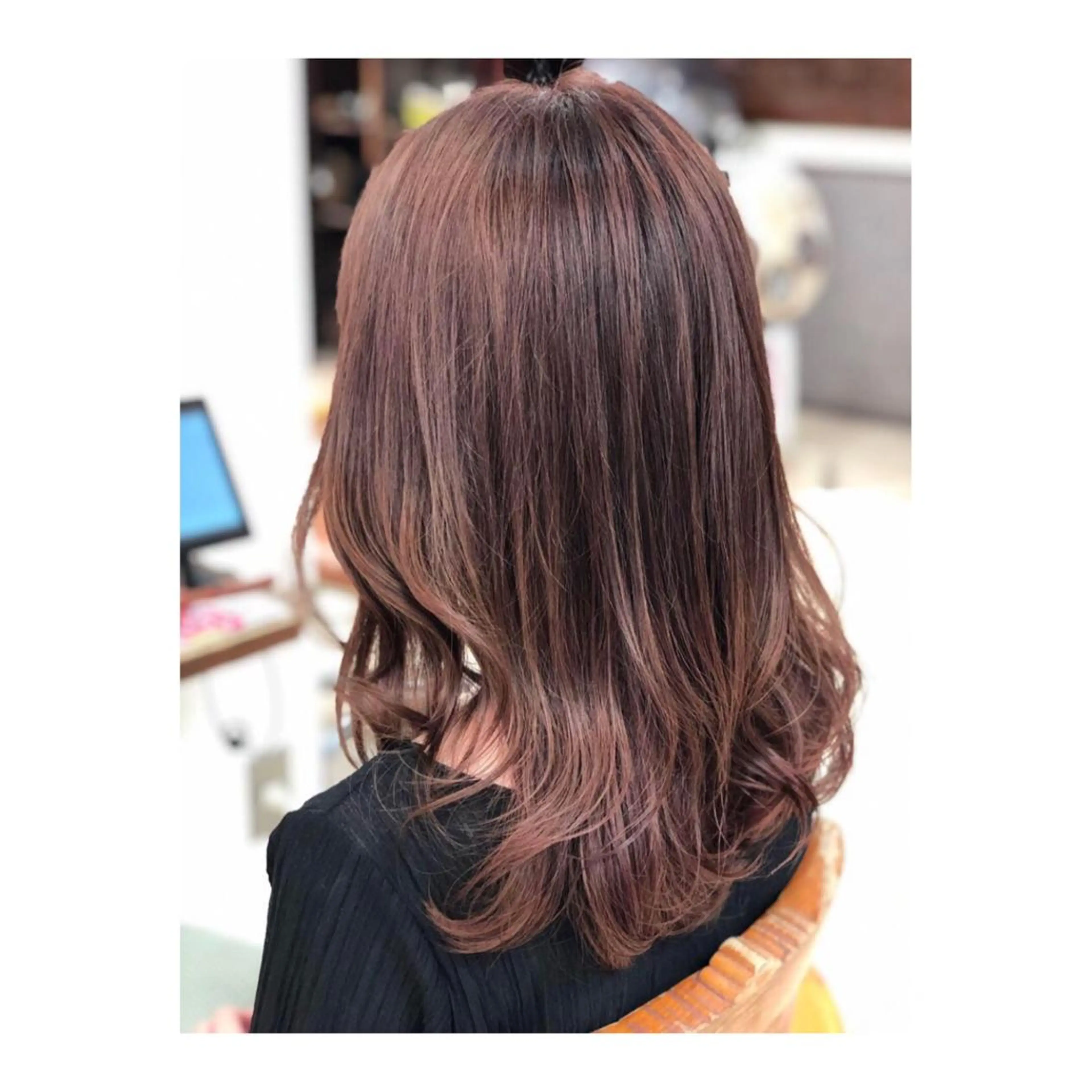 ロング カラー メンズ メンズブリーチ ブリーチ ケアブリーチ グラデーションカラー ピンクカラー 白髪ぼかし脱白髪染め 大塚綾のヘアスタイル