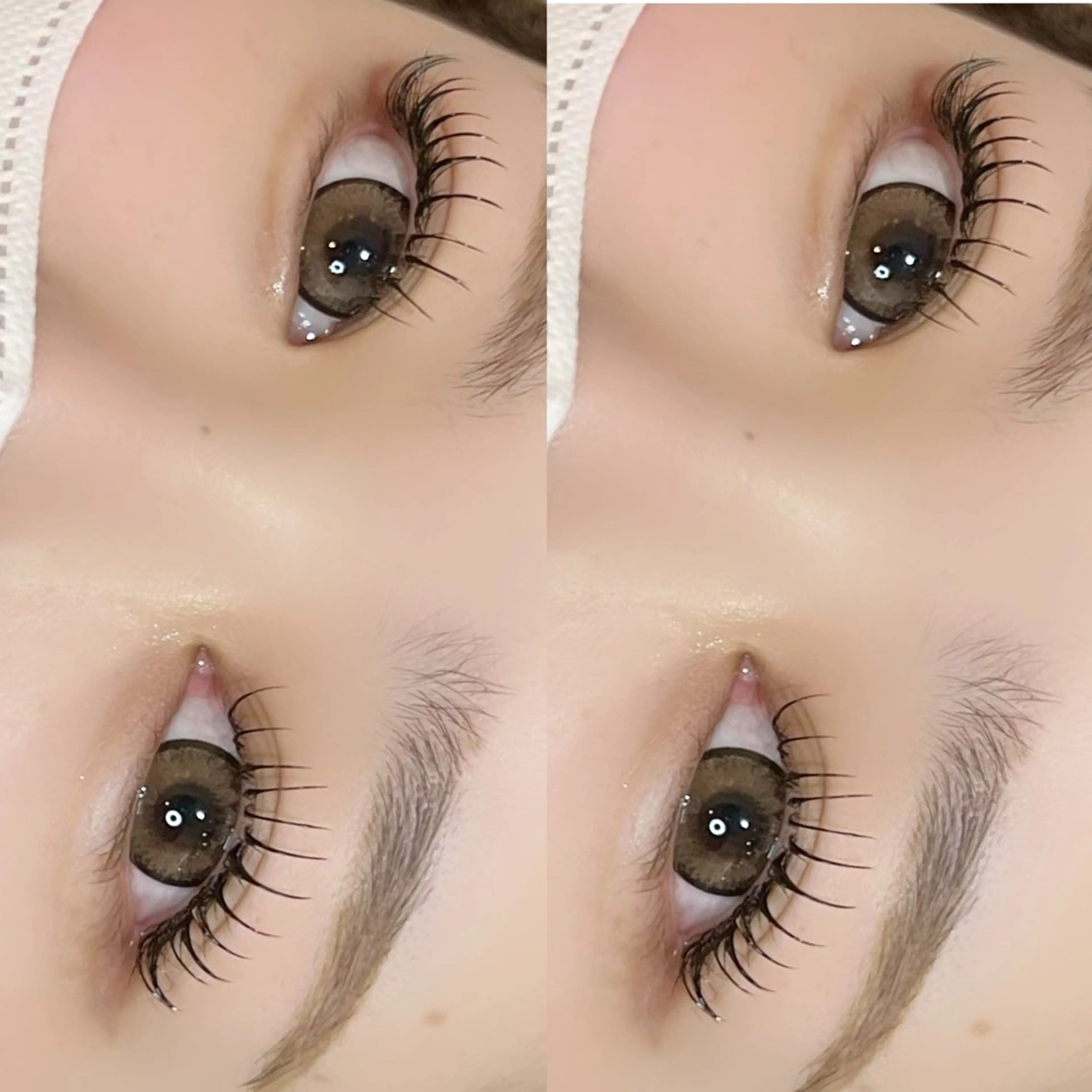 〈マツエク〉🩶LD/LCカール🩶フラットラッシュ140本¥9,020→¥7,920💗初回オフ無料！！の写真