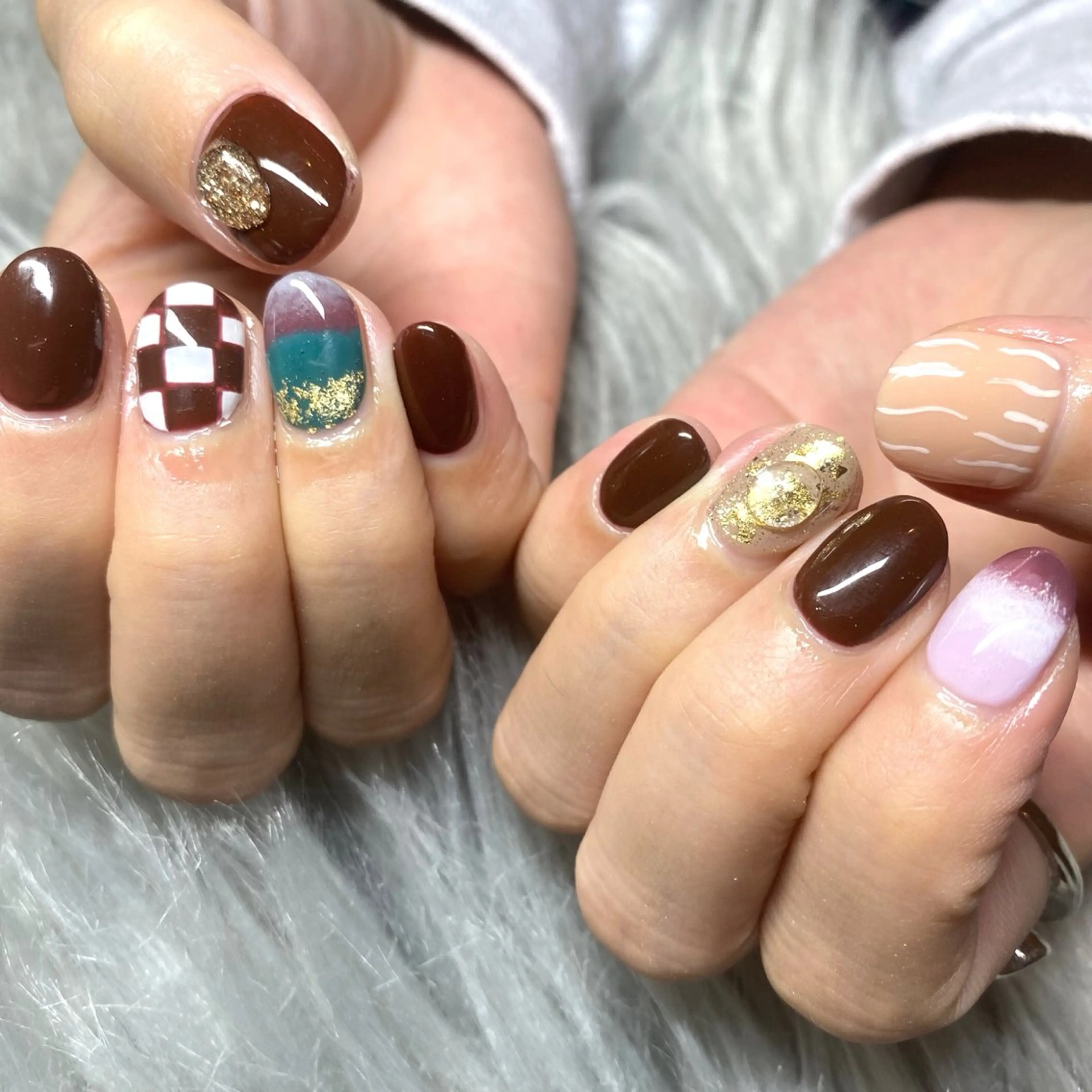 ネイル Nails VINATI所属・ササキスズナ Jr.ネイリストのネイルデザイン