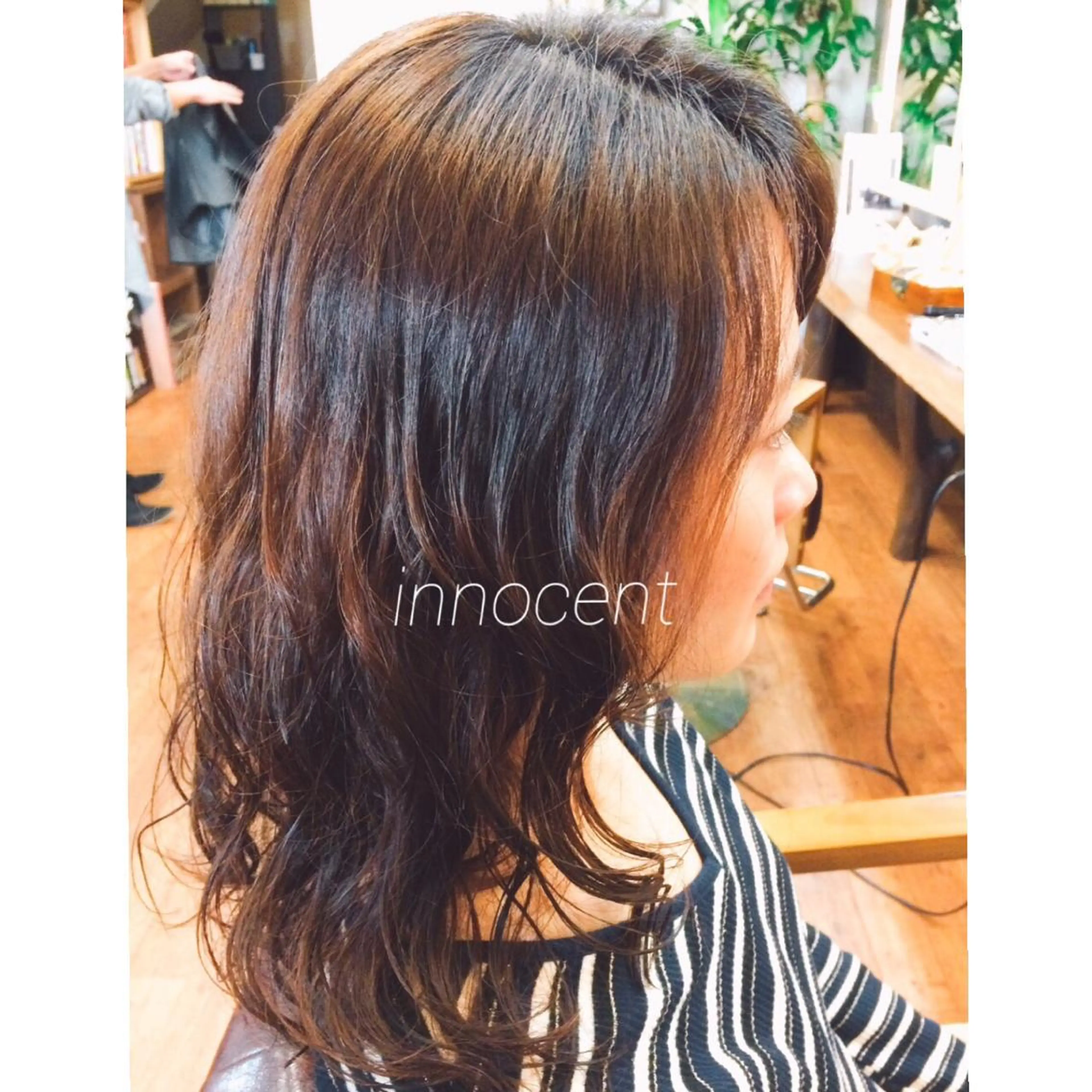 パーマ innocent×hairdesign所属・hamada ikumiのヘアスタイル