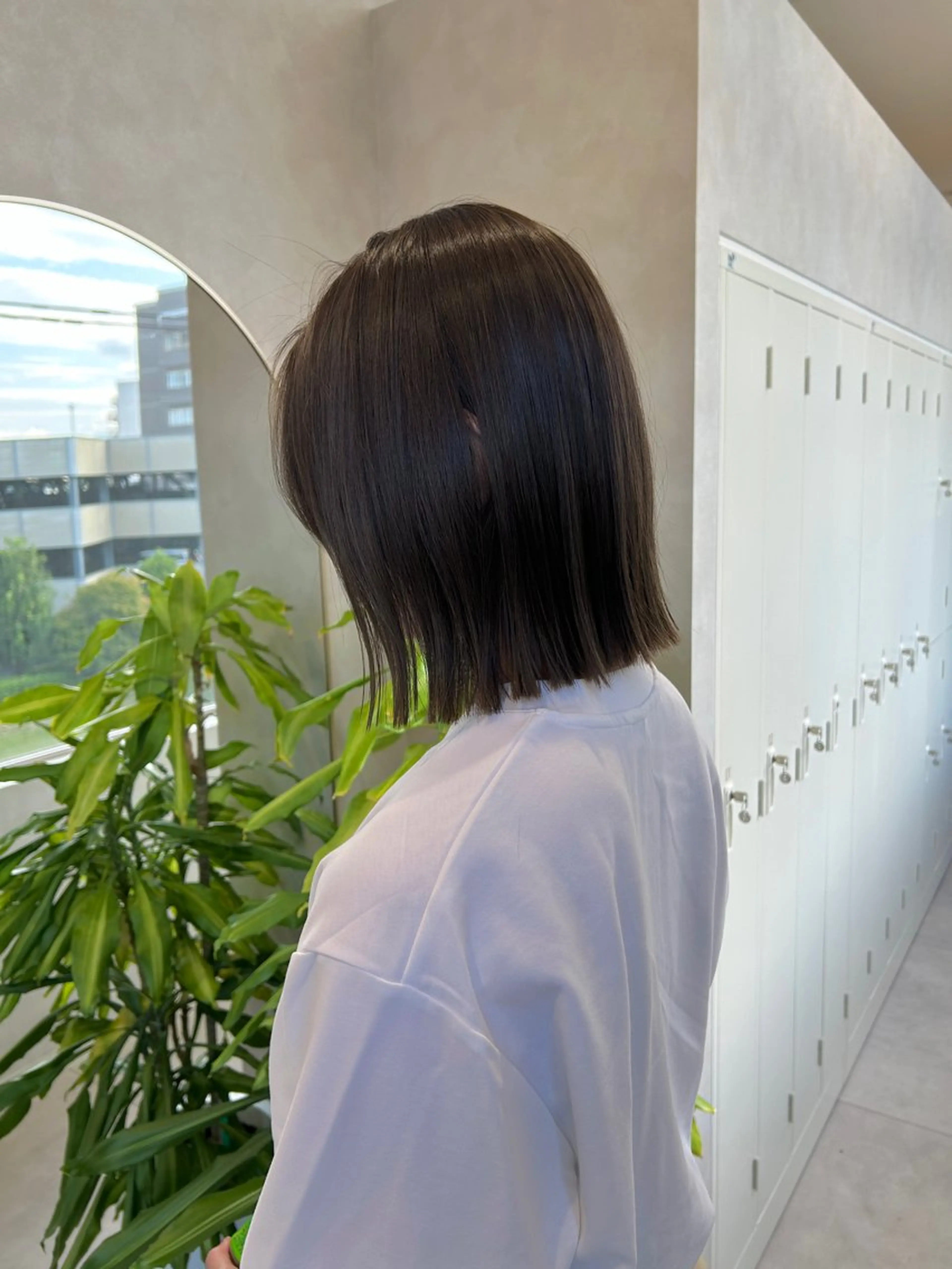 ショート カット 縮毛矯正 左藤 樹真のヘアスタイル