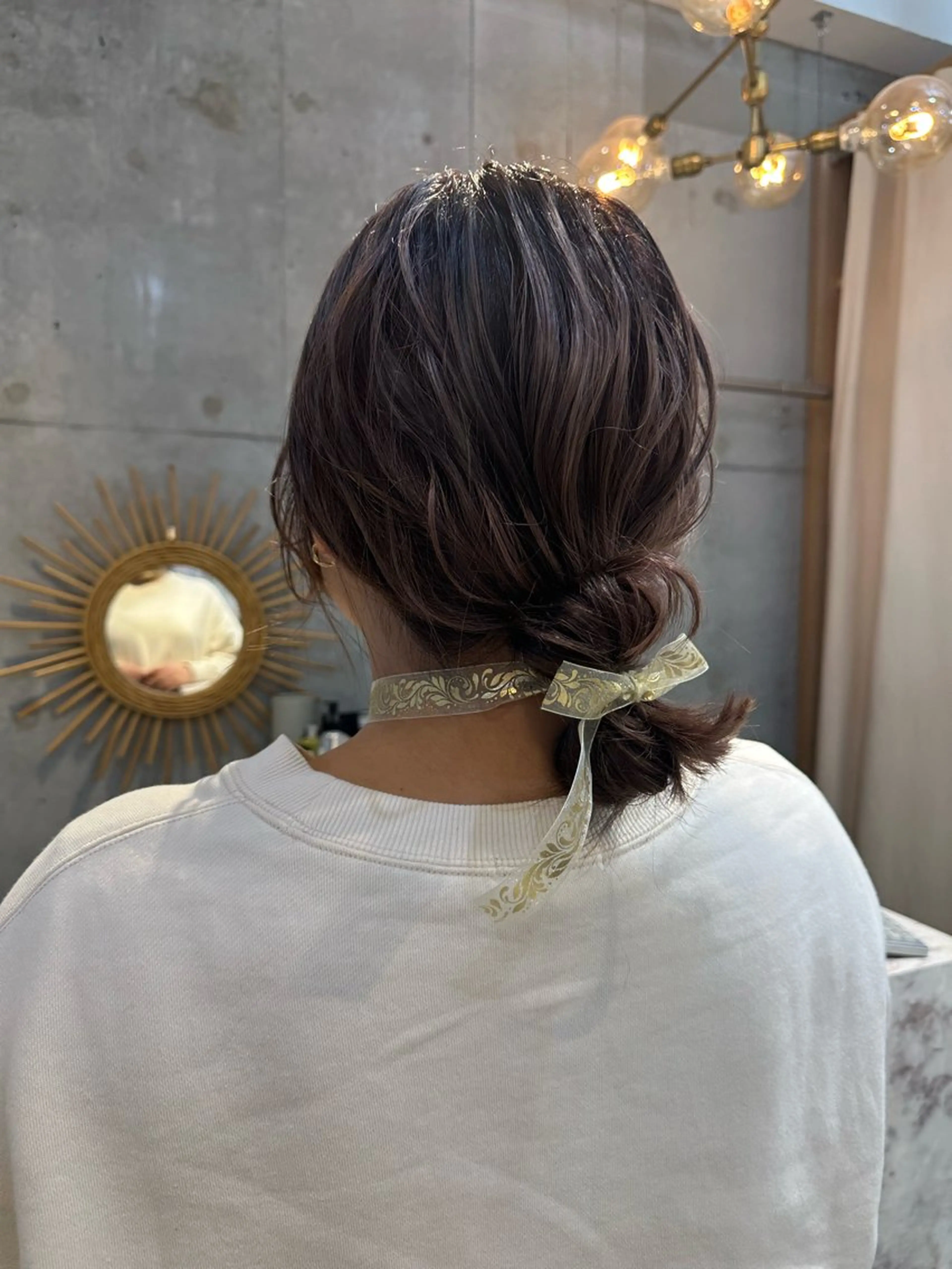 ロング ヘアアレンジ ヘアセット さとう あやかのヘアスタイル