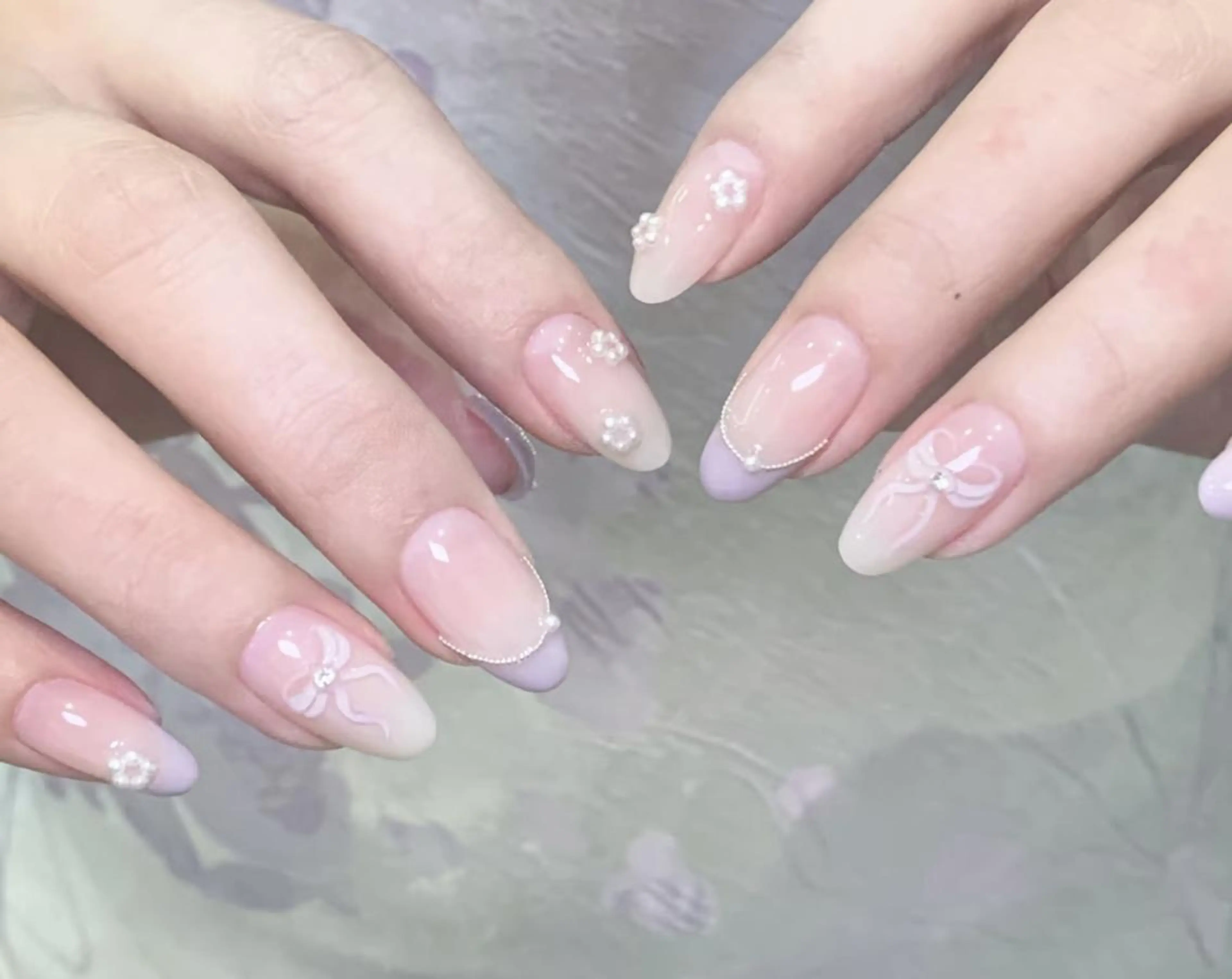 ネイル ハンドネイル 🍑 momo_nailのネイルデザイン