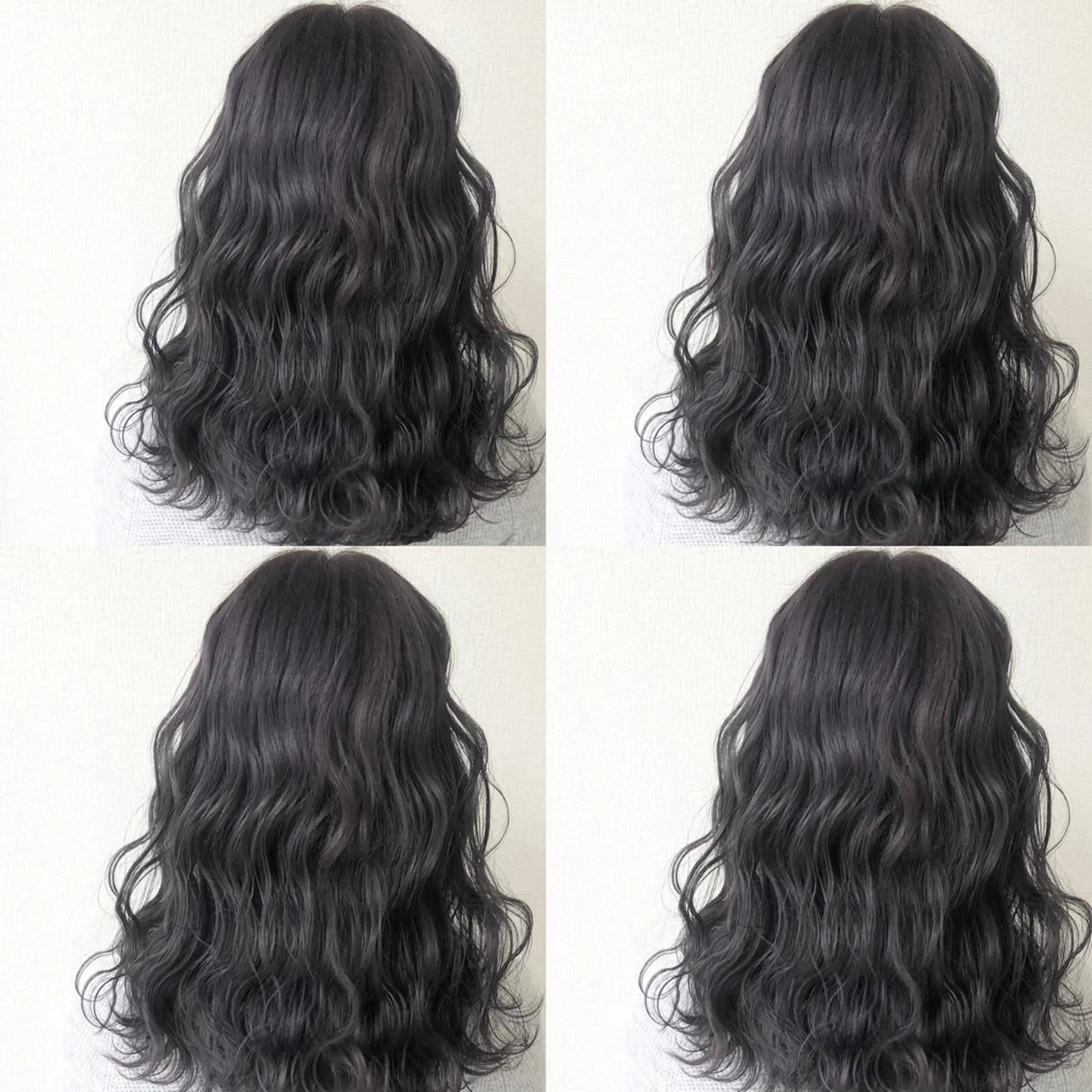 セミロング カラー ヘアカラー Hanna by W_SALONのヘアスタイル