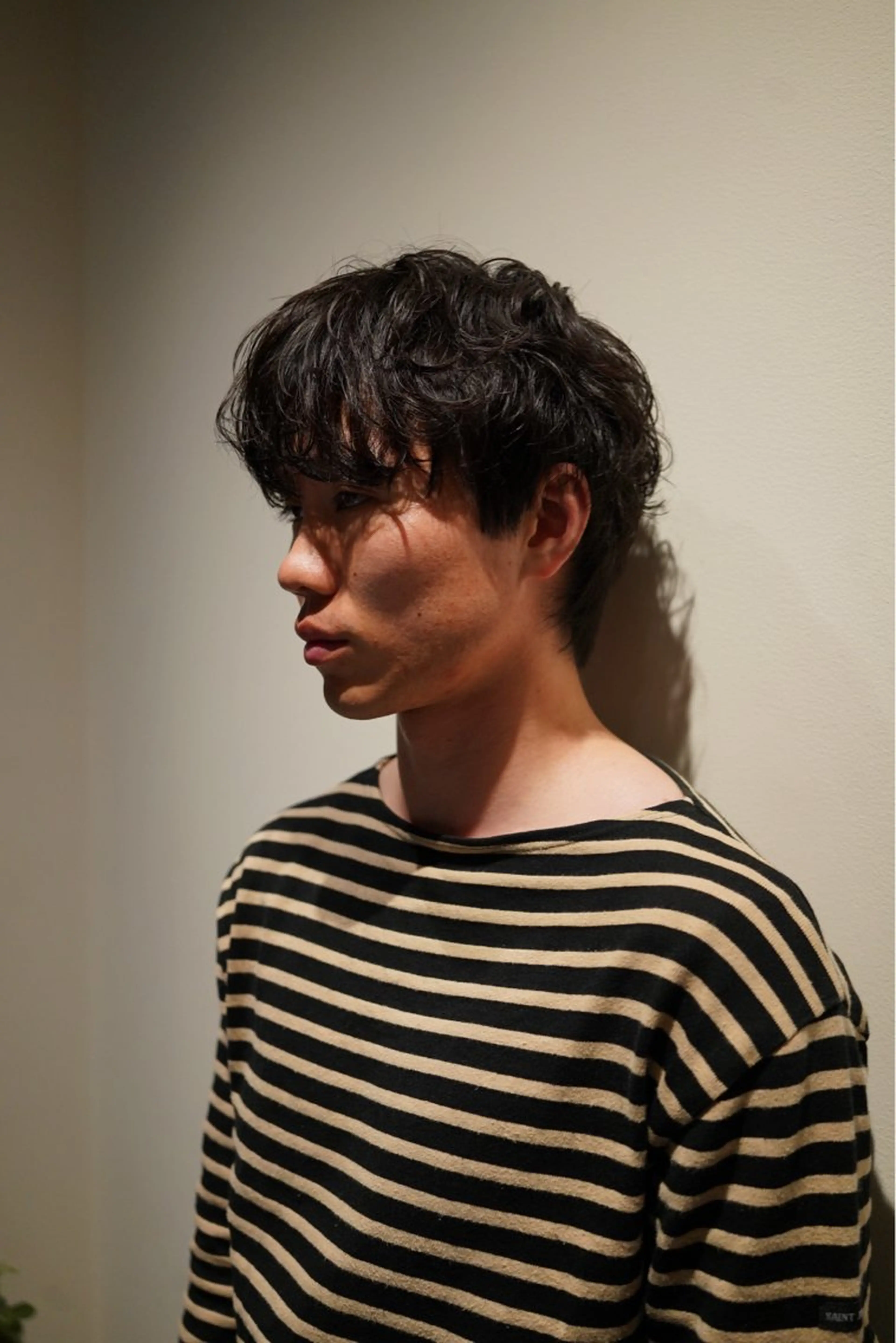 ミディアム パーマ メンズ ミディアムパーマ メンズパーマ カット パーマ スパイキーショート /パーマ/山本孝明のヘアスタイル