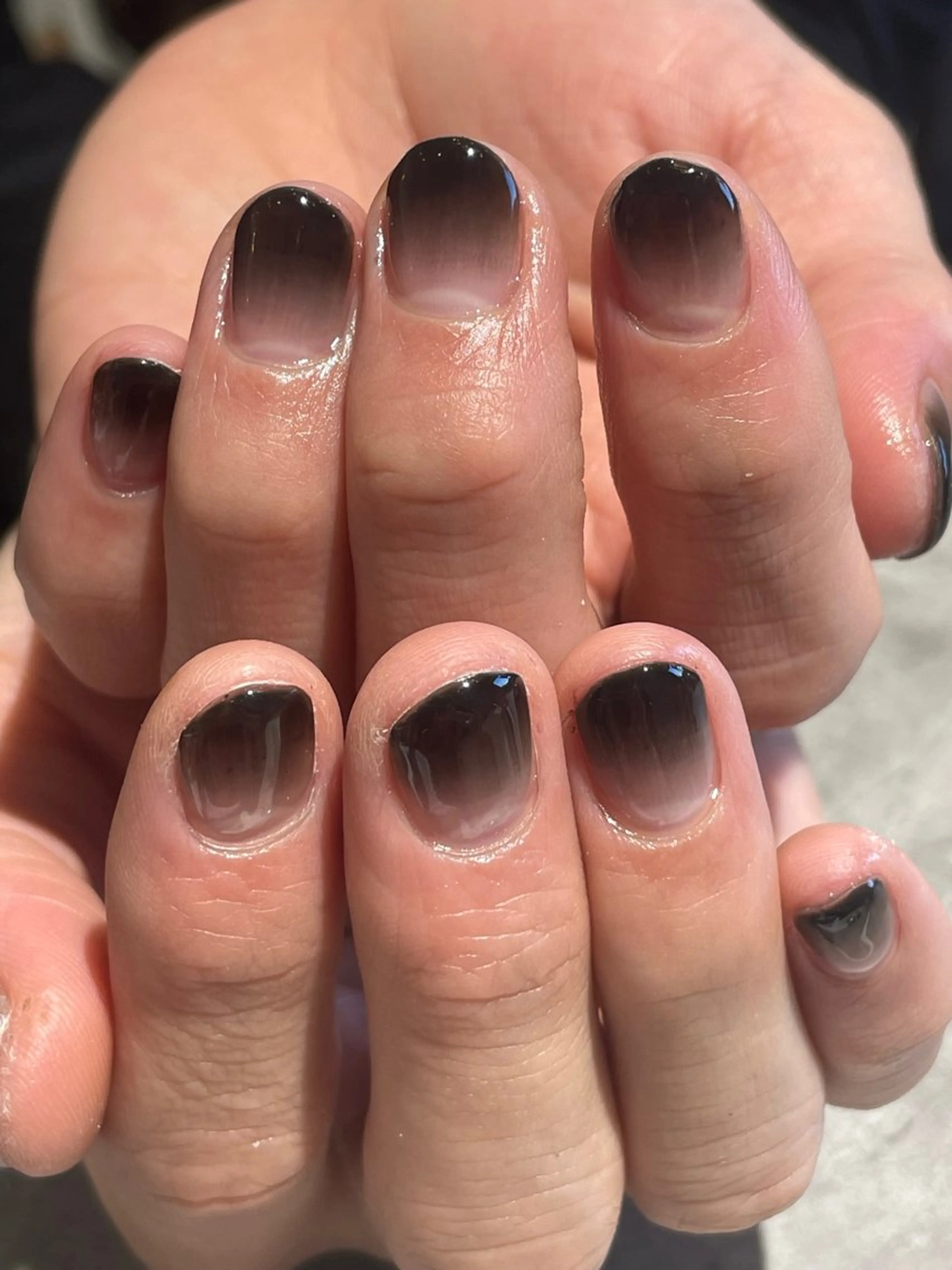 ネイル グラデーション メンズネイル private salonopalのネイルデザイン