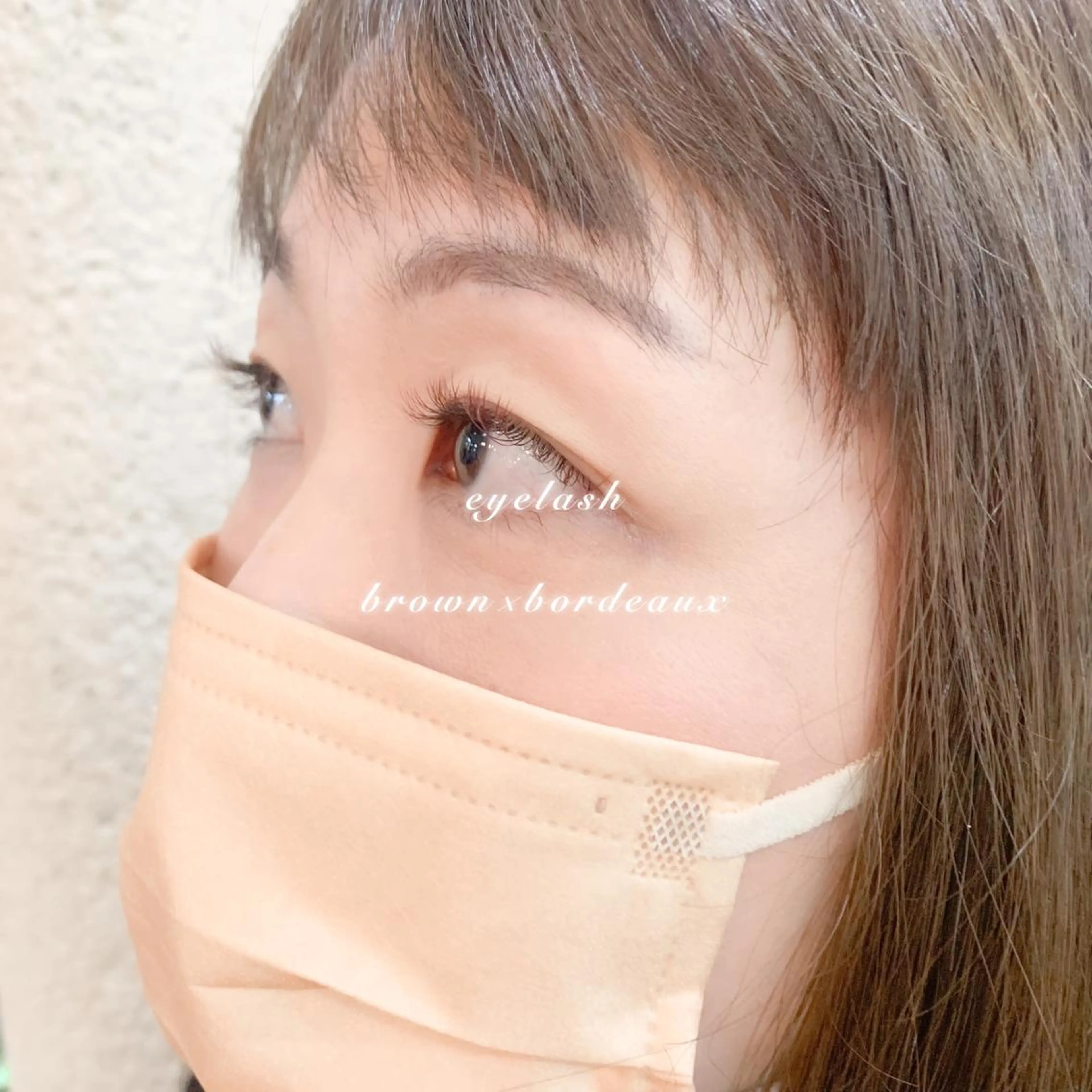 マツエク・マツパ カラーマツエク マツエク dekujin【ジェクイン】所属・角戸 りおのヘアスタイル