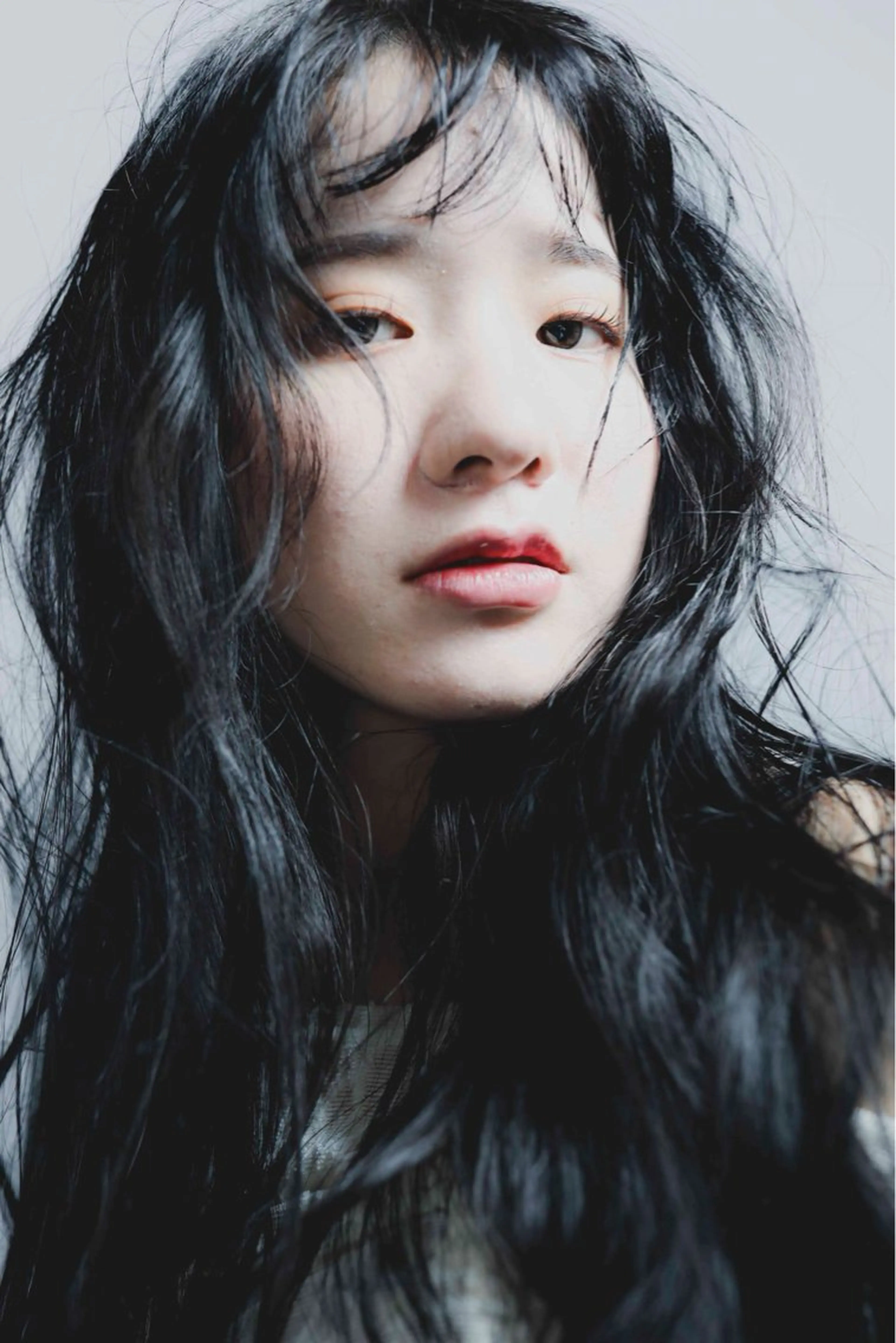 ロング カット パーマ 艶髪カラー💙ྀི/ アイ兼任👀/ミナルのヘアスタイル