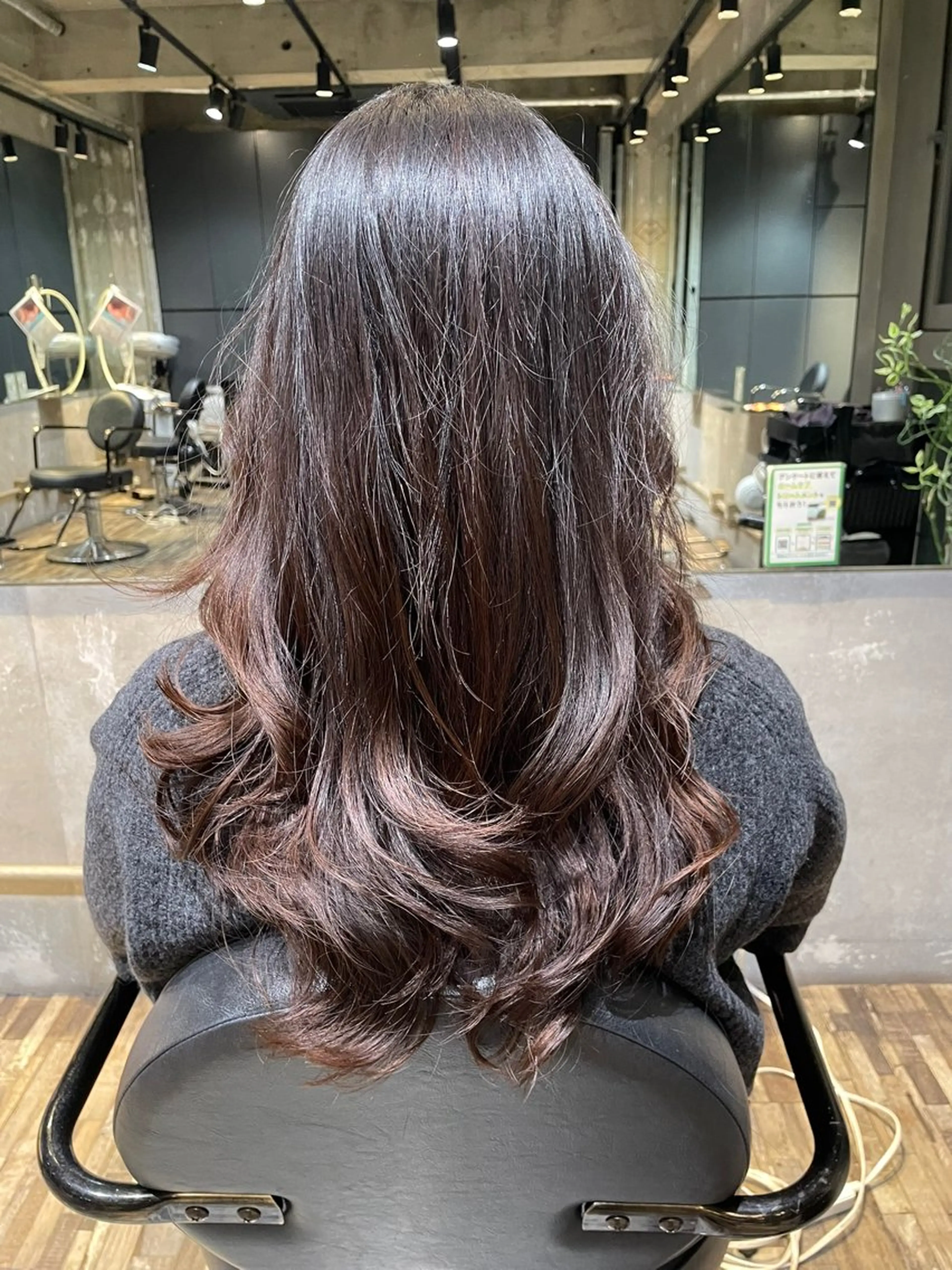 ロング パーマ ENORE所属・デジパ／ショート 中川まさきのヘアスタイル