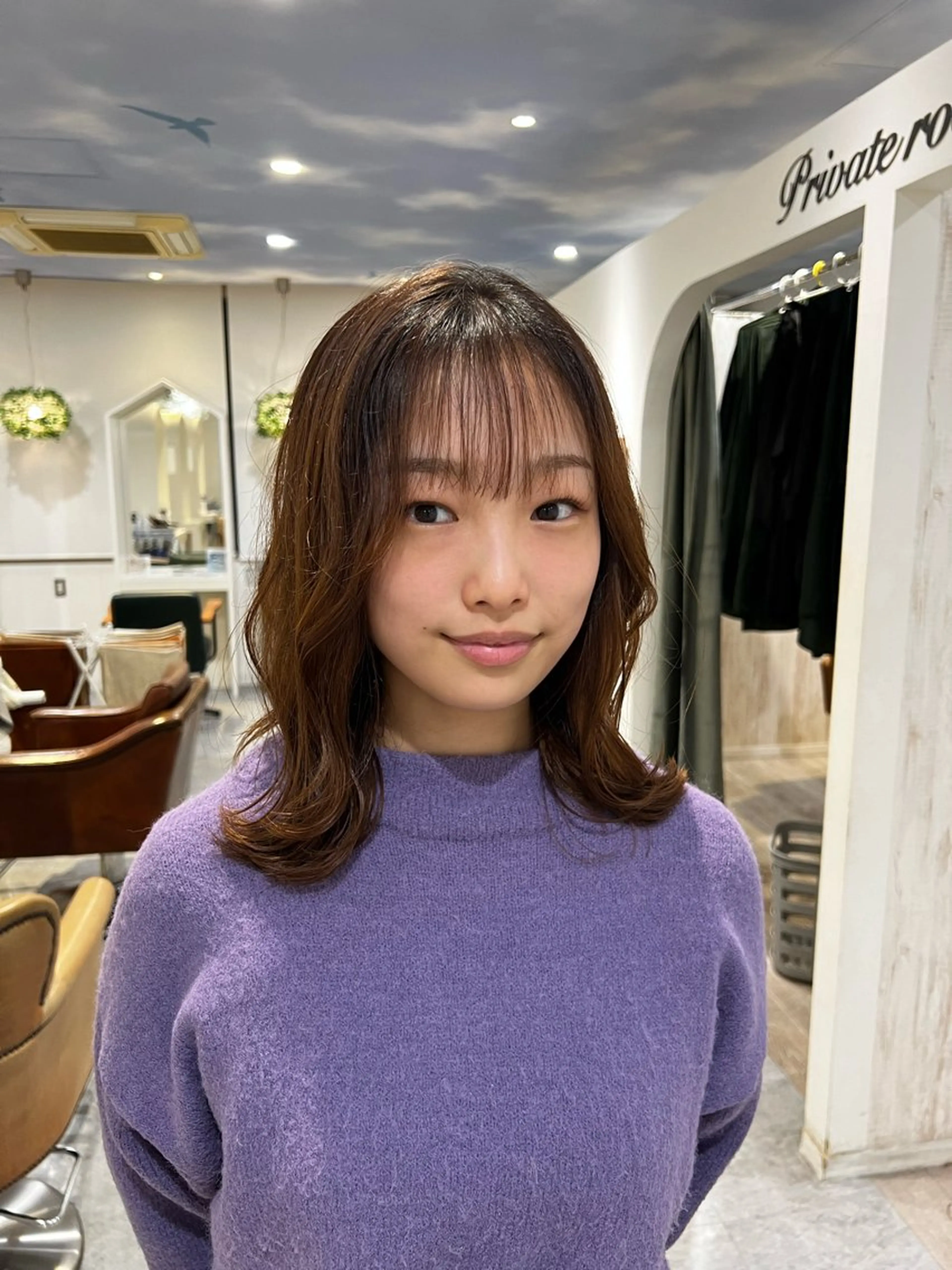 セミロング Aman  D'or所属・ショート/ボブ/東 千耀のヘアスタイル