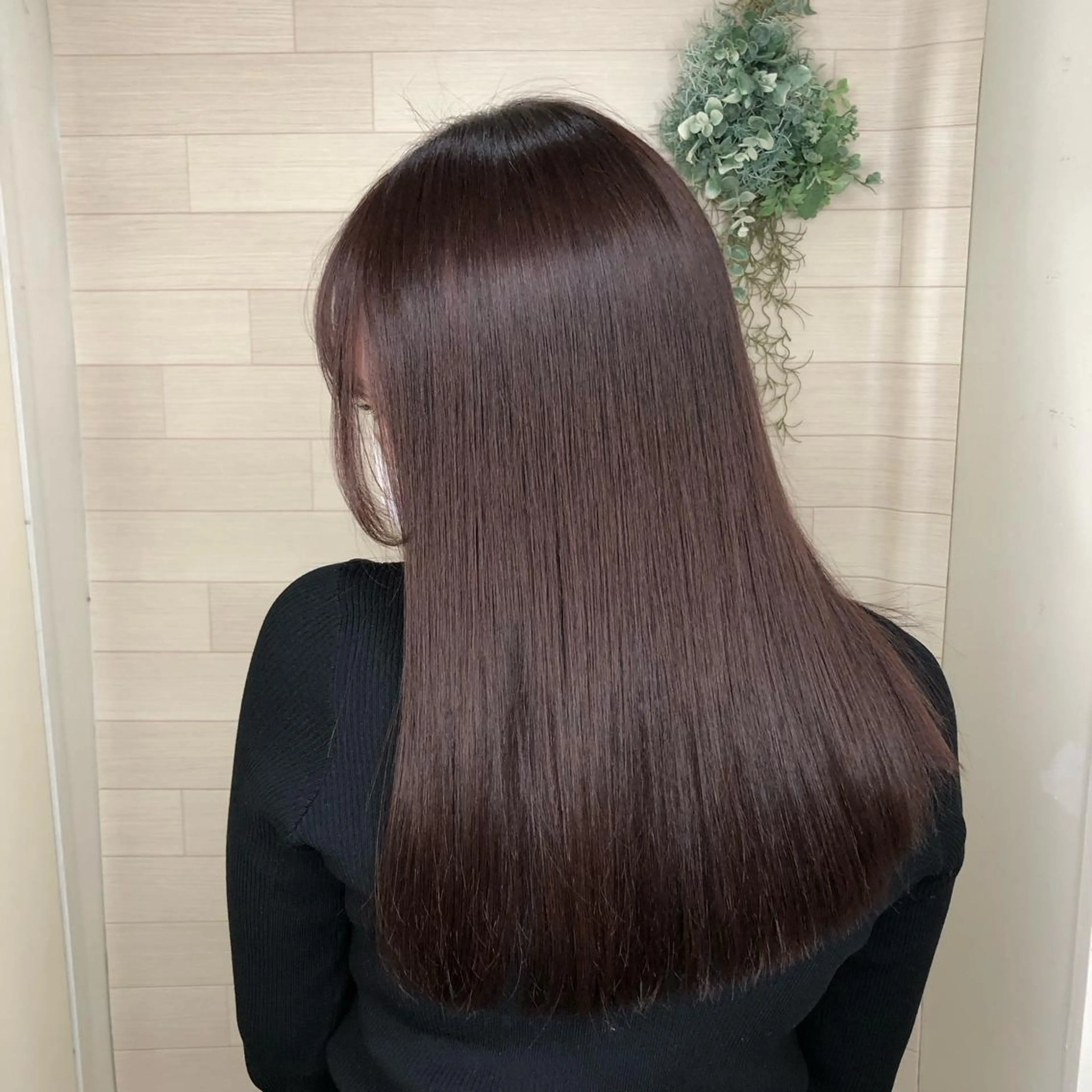 ロング カラー まつ毛/アイブロウ /髪質改善カラーのヘアスタイル