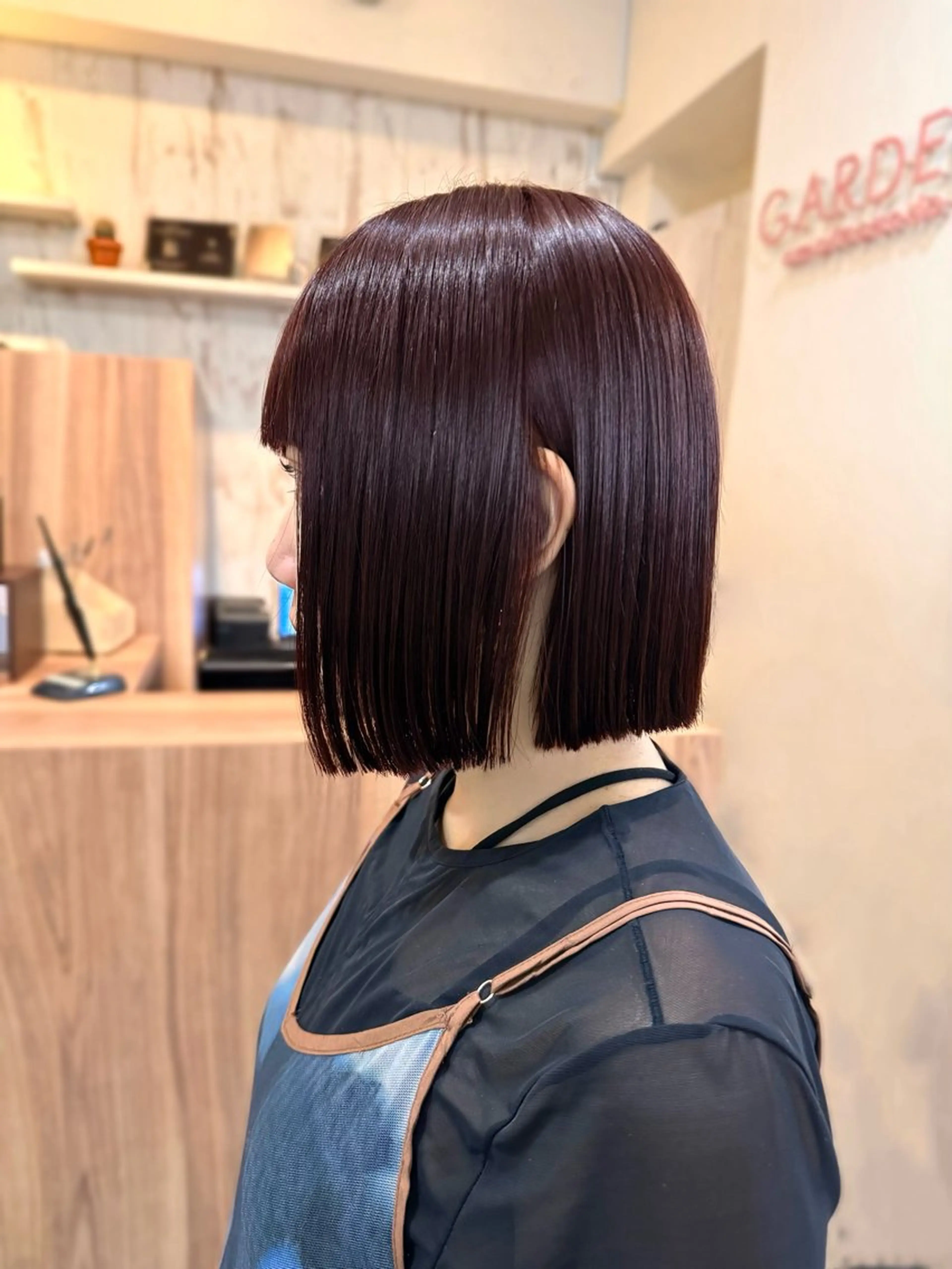 ショート yuuka/ボブ/ダ ブルカラー/髪質改善のヘアスタイル