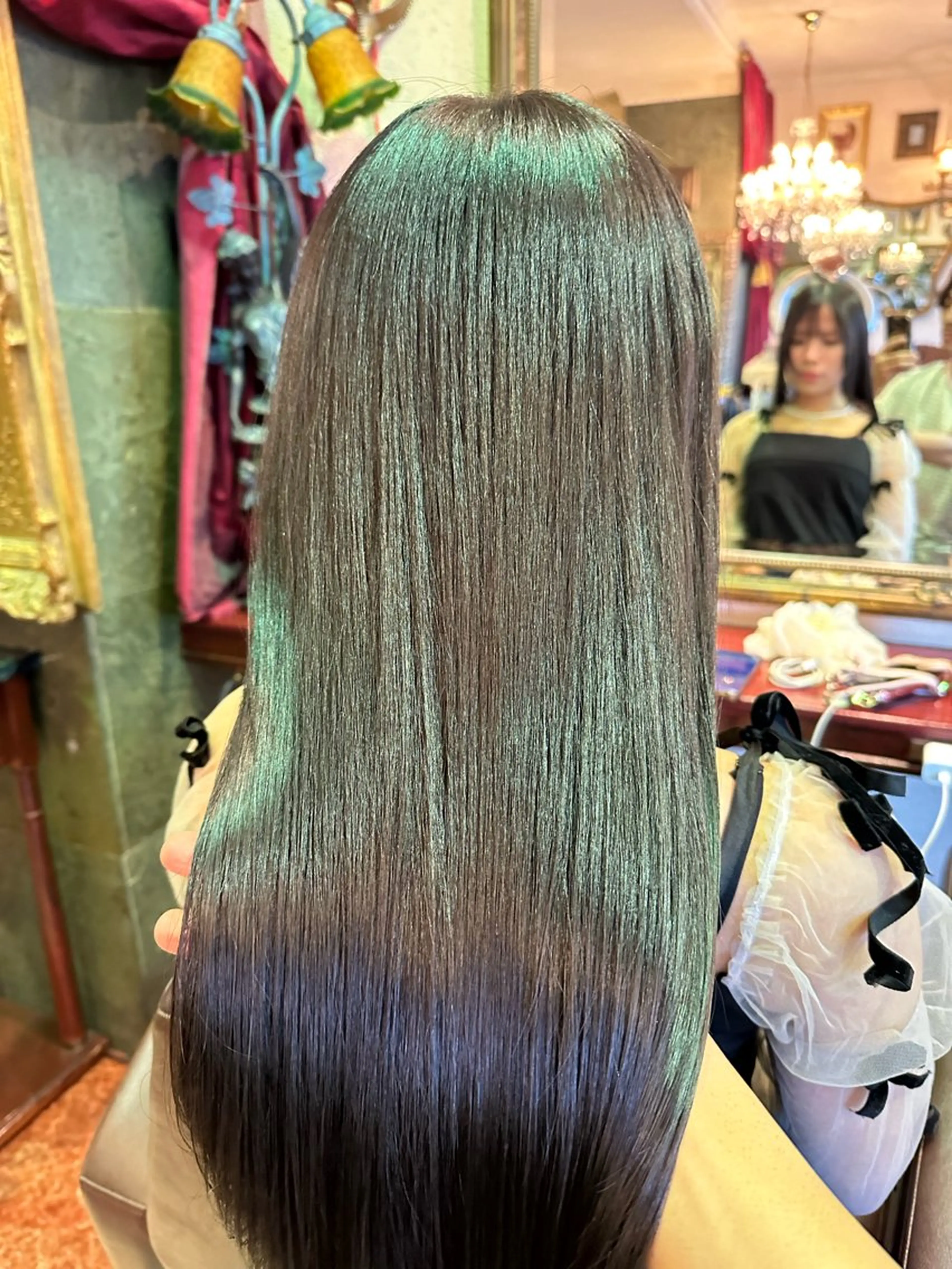 ロング トリートメント カット ヘアカラー トリートメント 【レイヤー/韓国風 /髪質改善】RINのヘアスタイル