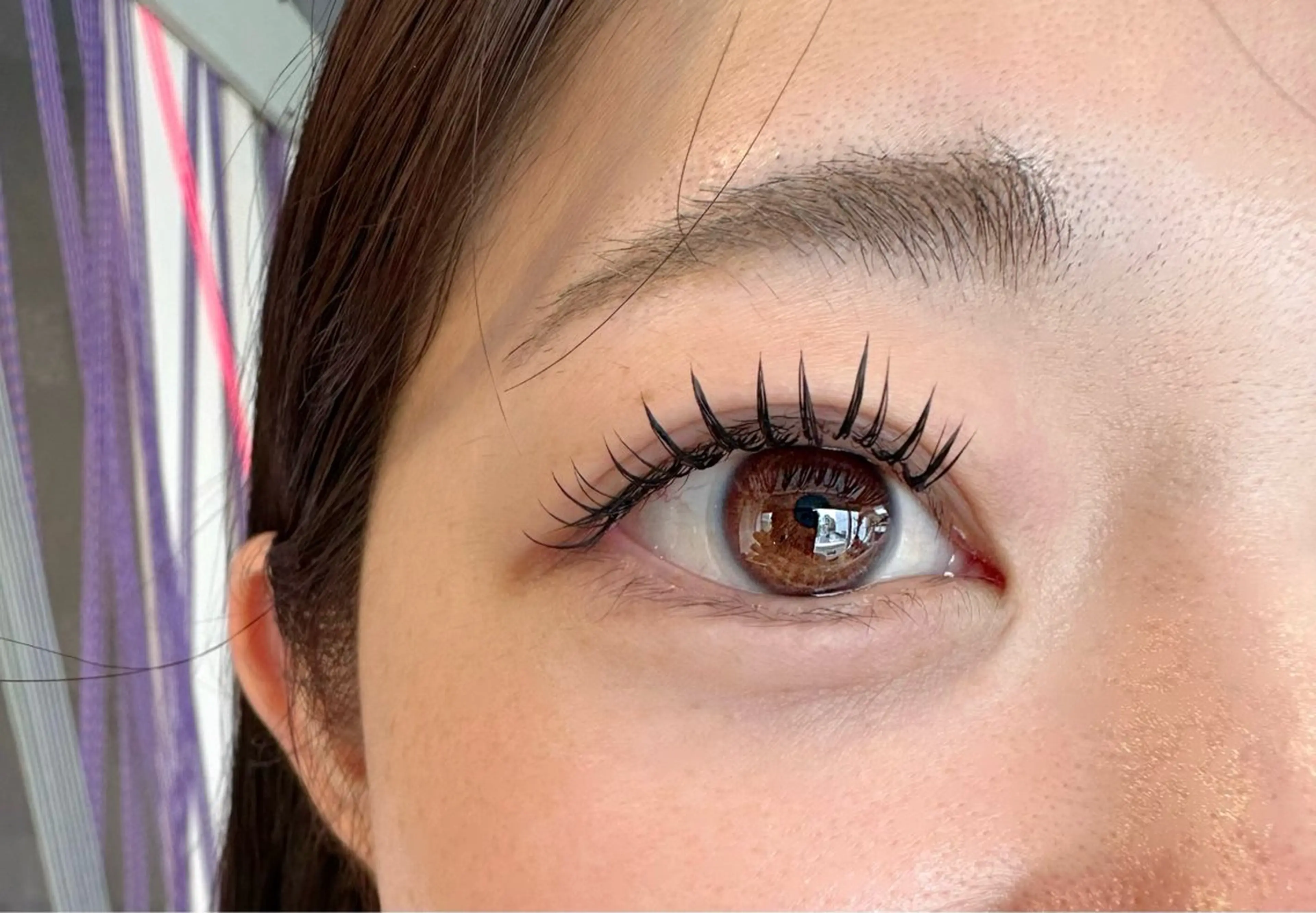 マツエク・マツパ フラットラッシュ Arms  nail&eyelash汐入所属・Arms汐入店🫶 大内のマツエク・マツパデザイン