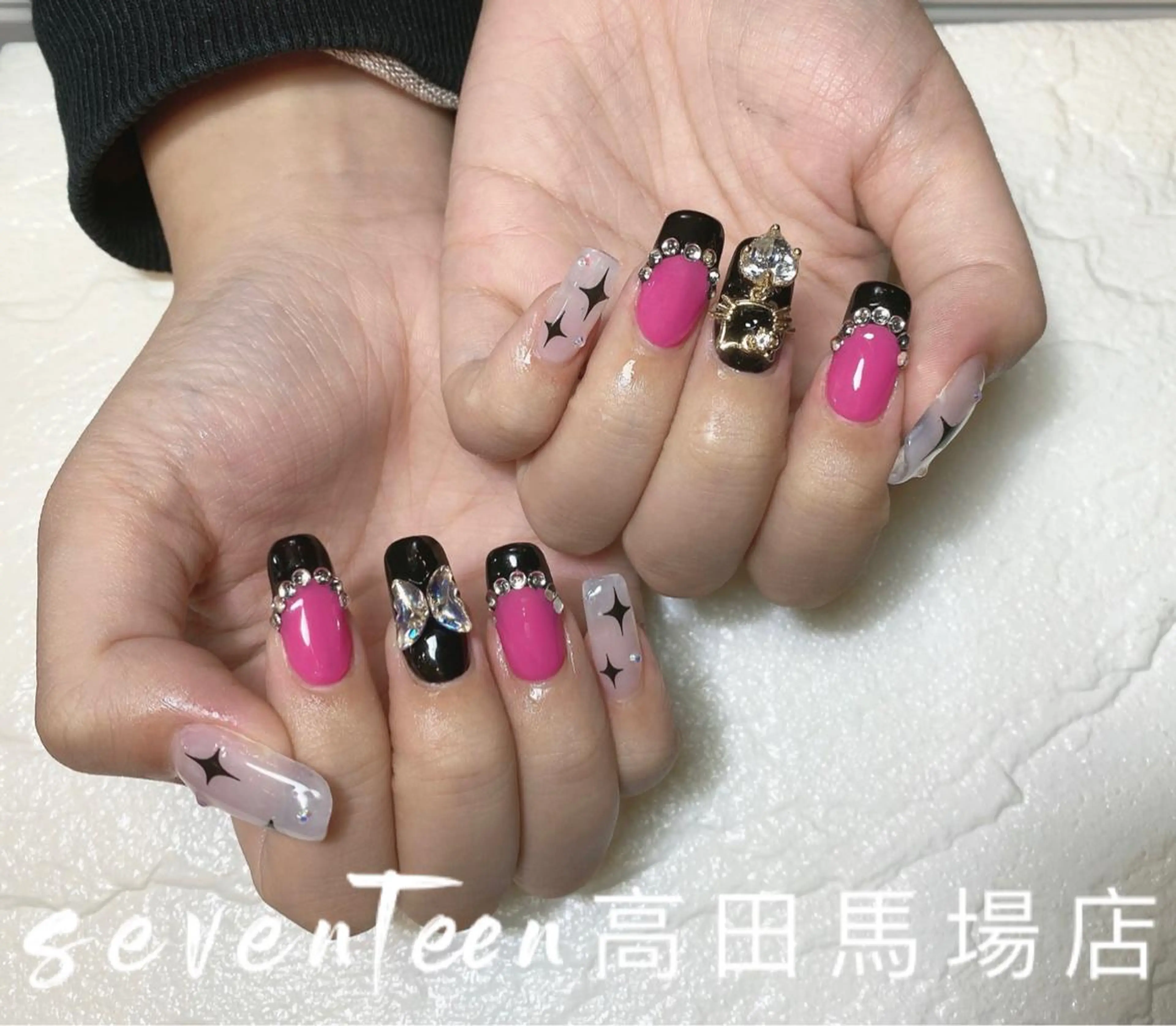 ネイル スカルプネイル seventeen nail高田馬場店のネイルデザイン
