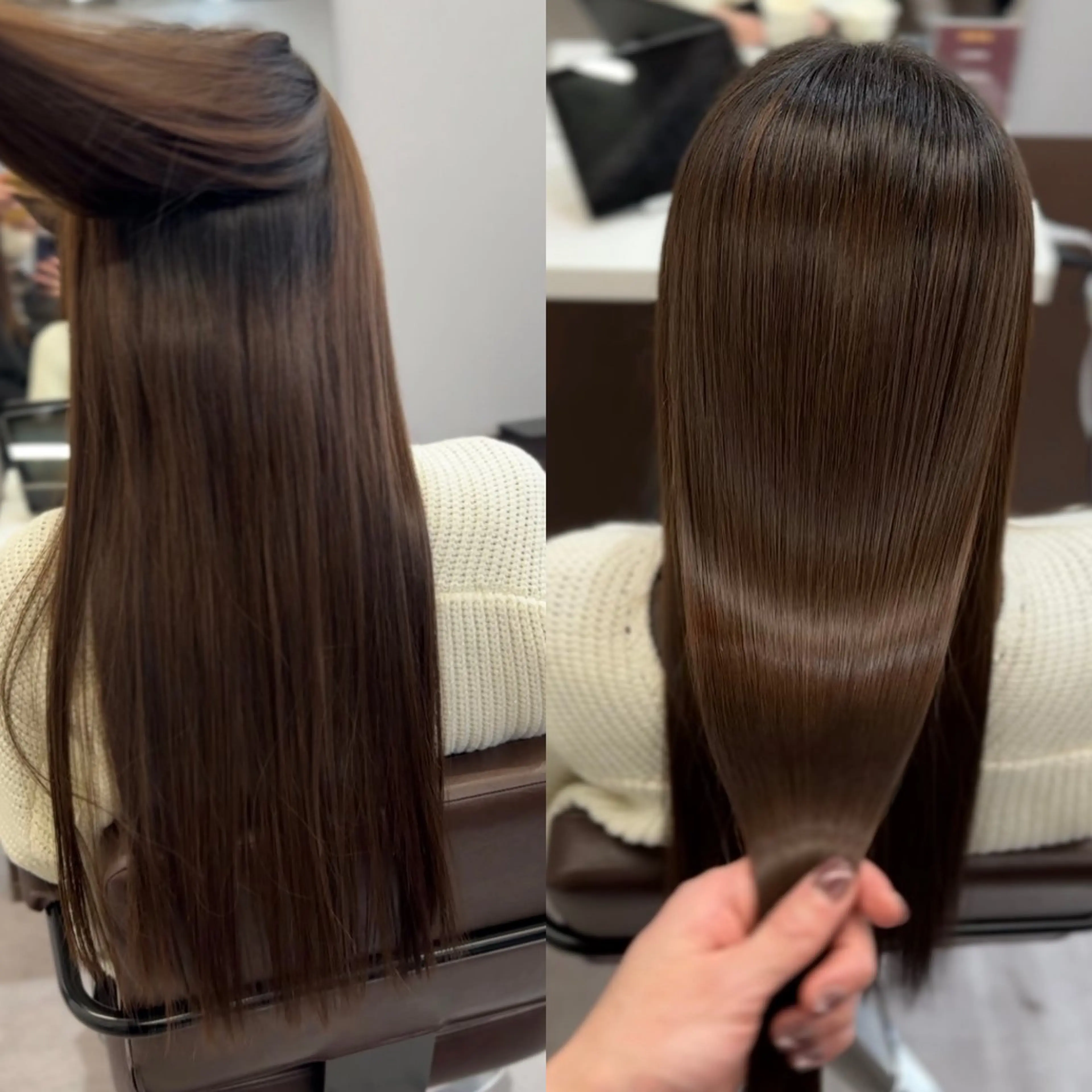 ロング 髪質改善 縮毛矯正 💎艶髪💎縮毛矯正 /髪質改善/ひかるのヘアスタイル