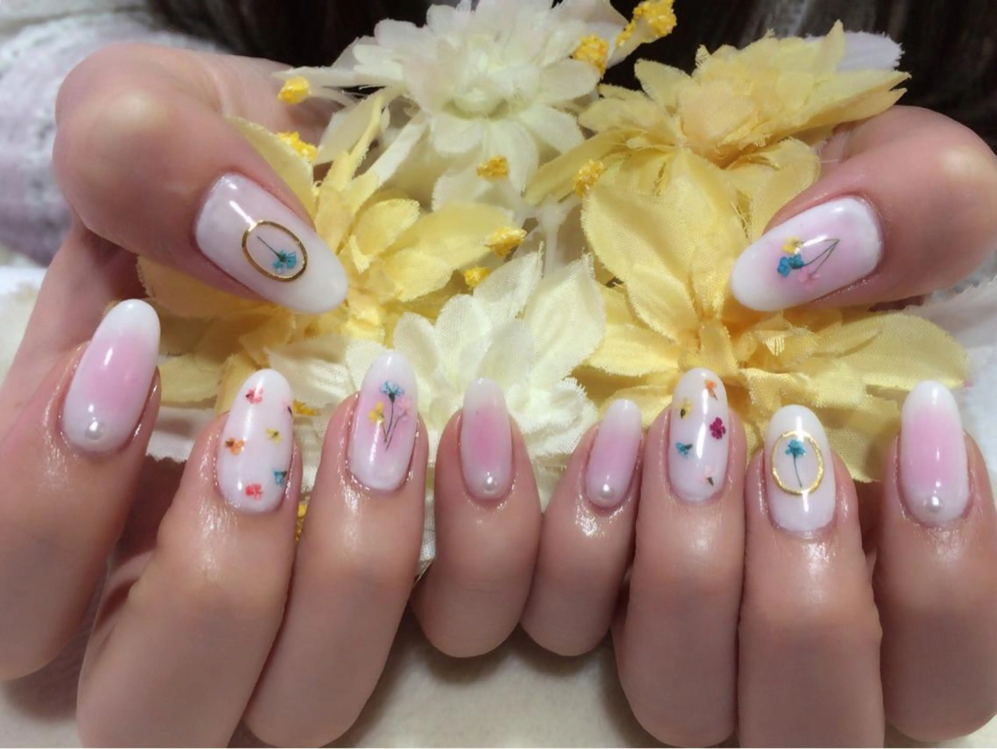 ネイル nail & eyelash Sympa 新横浜所属・𝓢𝔂𝓶𝓹𝓪 𝓜iwako🐰ᩚのネイルデザイン