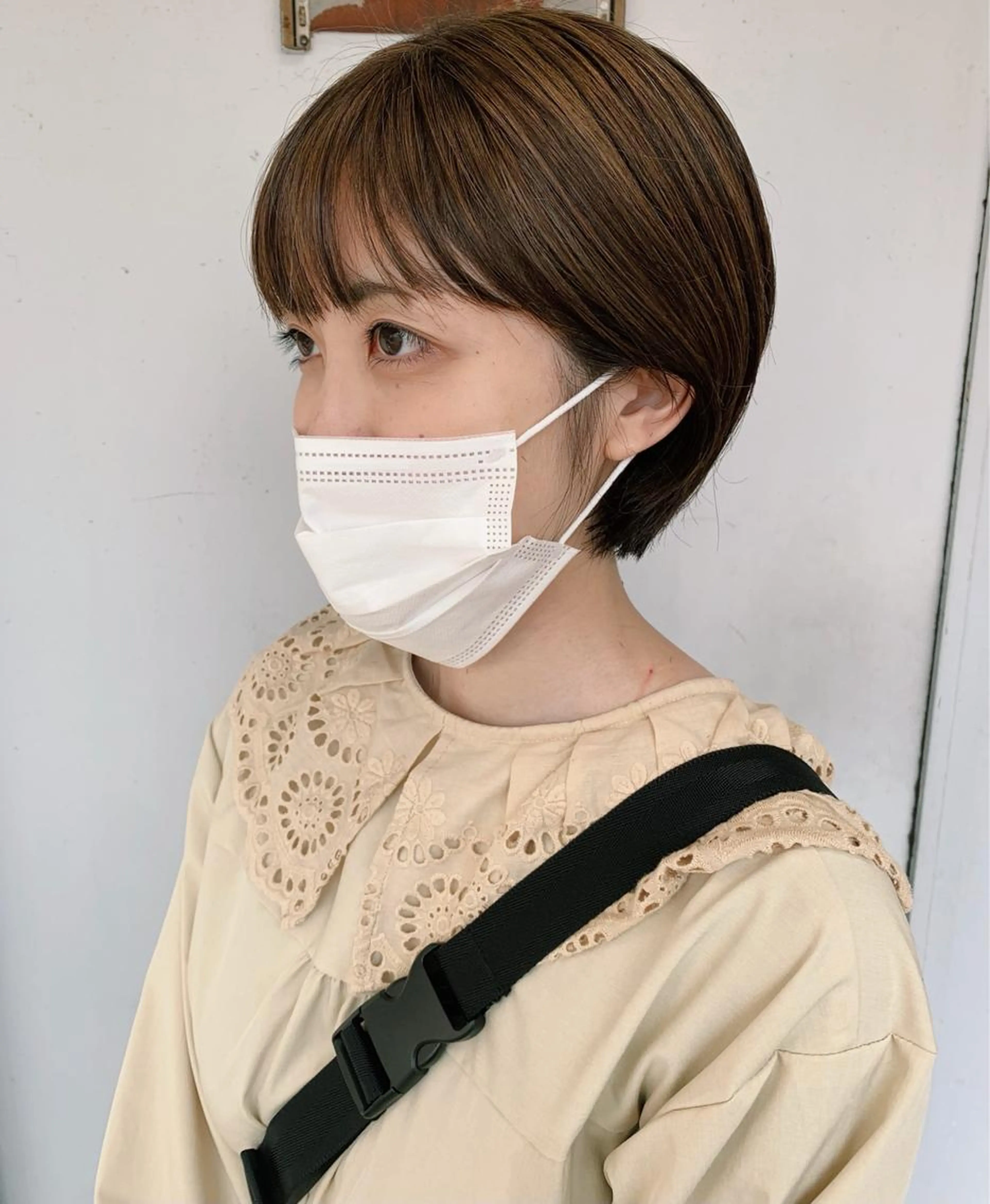 【脱白髪染め】カット＋脱白髪染めハイライト＋カラーの写真